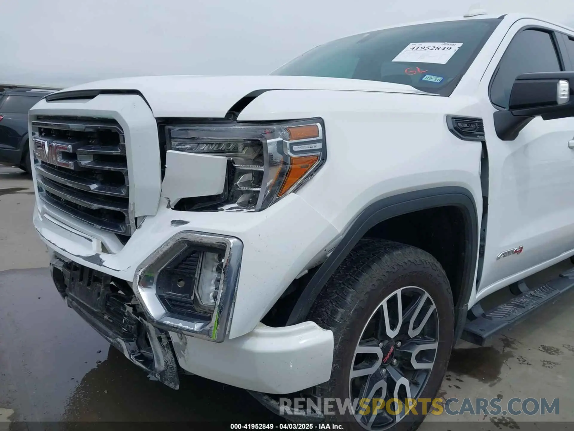 6 fotografías del automóvil dañado 3GTP9EED0MG239885 GMC SIERRA 1500 2021