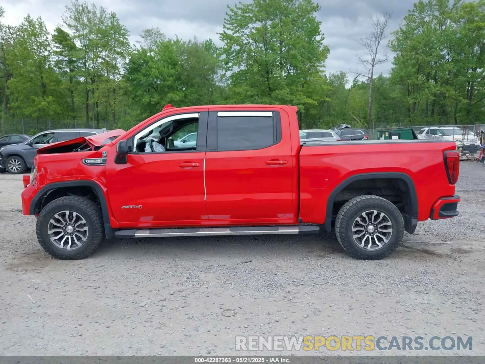 14 fotografías del automóvil dañado 3GTP9EED2MG382241 GMC SIERRA 1500 2021