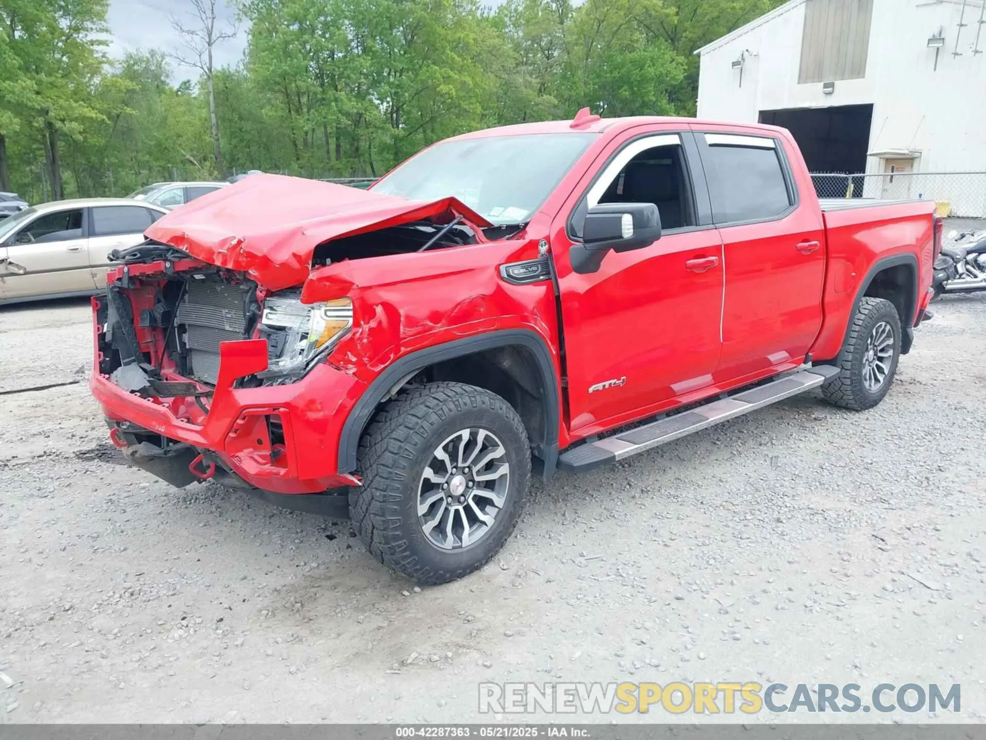 2 fotografías del automóvil dañado 3GTP9EED2MG382241 GMC SIERRA 1500 2021