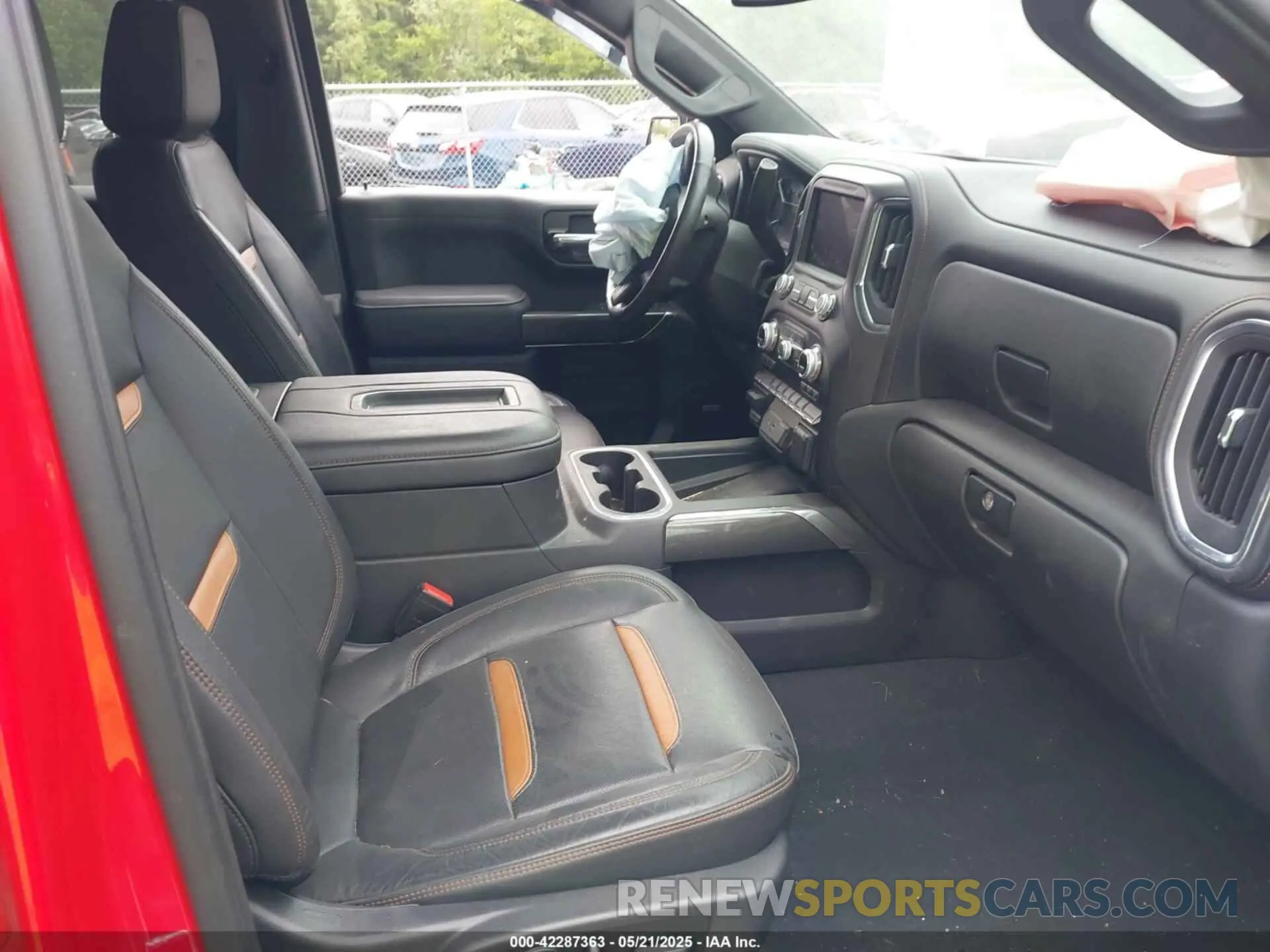 5 fotografías del automóvil dañado 3GTP9EED2MG382241 GMC SIERRA 1500 2021