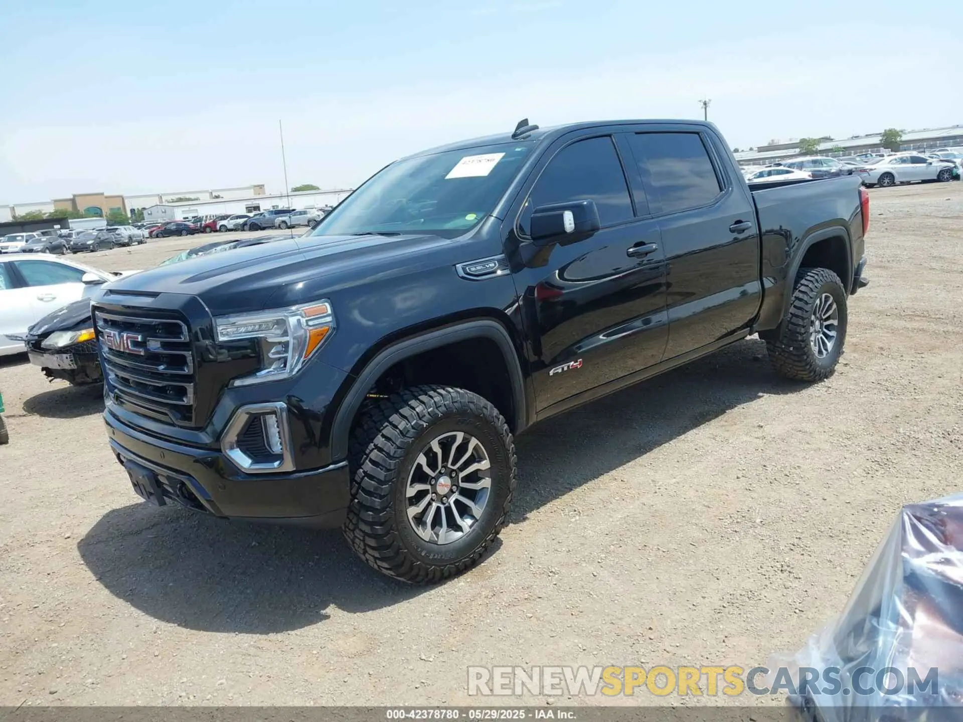 2 fotografías del automóvil dañado 3GTP9EED3MG255594 GMC SIERRA 1500 2021