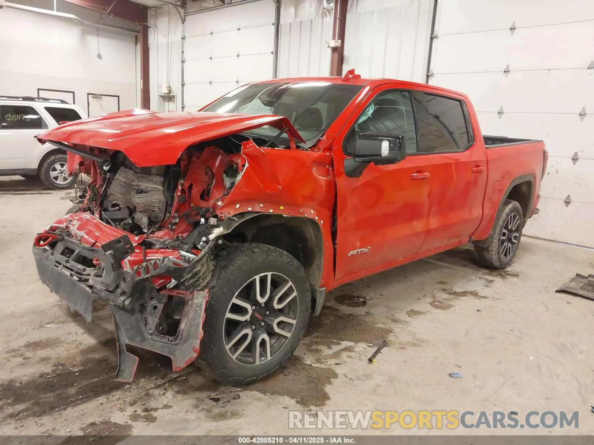 2 fotografías del automóvil dañado 3GTP9EED4MG443394 GMC SIERRA 1500 2021