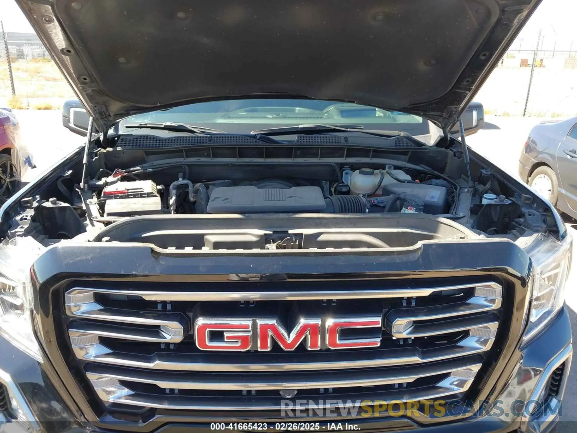 10 fotografías del automóvil dañado 3GTP9EED5MG206008 GMC SIERRA 1500 2021
