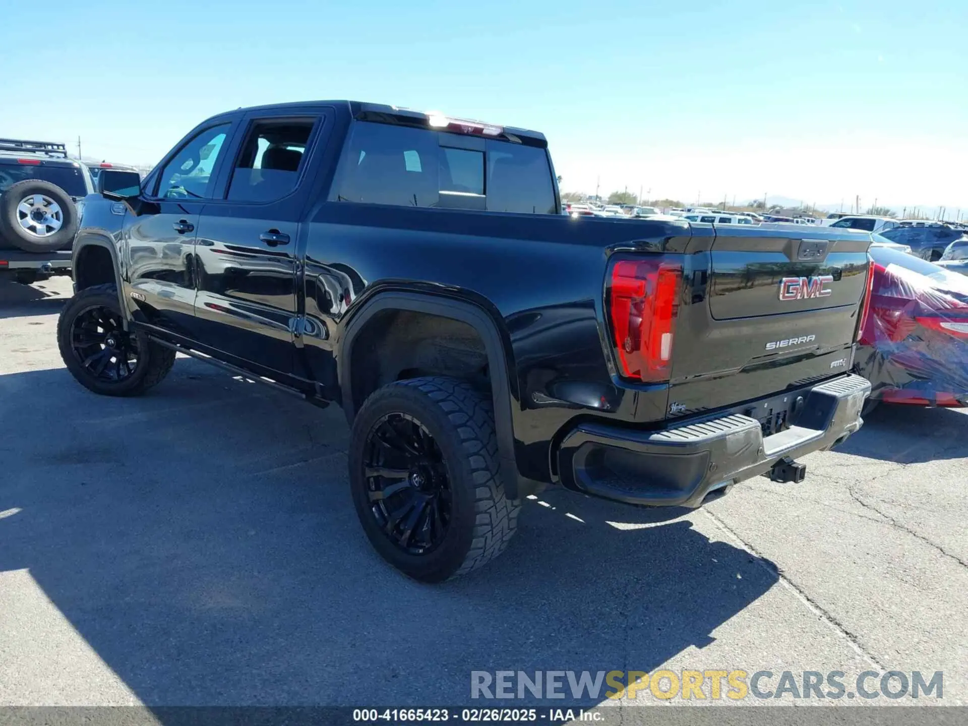 3 fotografías del automóvil dañado 3GTP9EED5MG206008 GMC SIERRA 1500 2021
