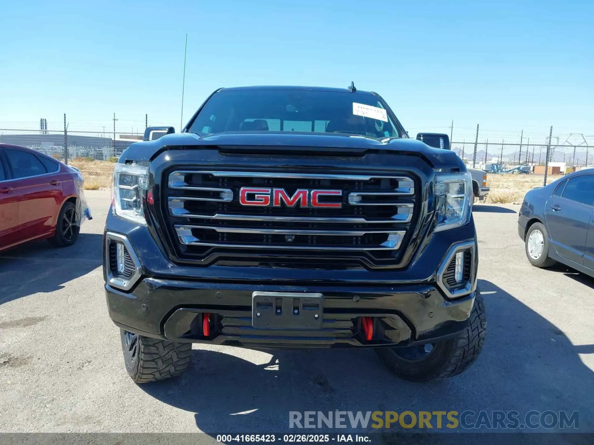 6 fotografías del automóvil dañado 3GTP9EED5MG206008 GMC SIERRA 1500 2021