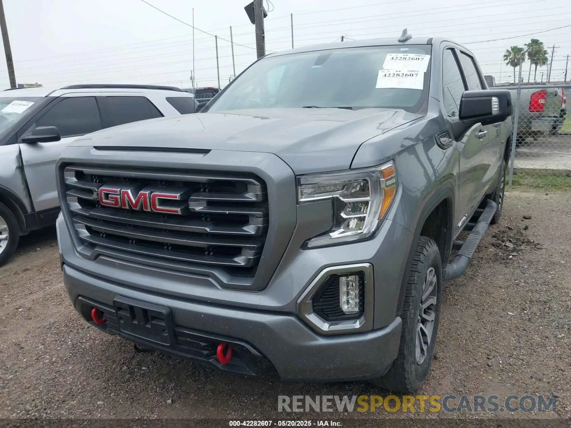 2 fotografías del automóvil dañado 3GTP9EEL3MG388668 GMC SIERRA 1500 2021