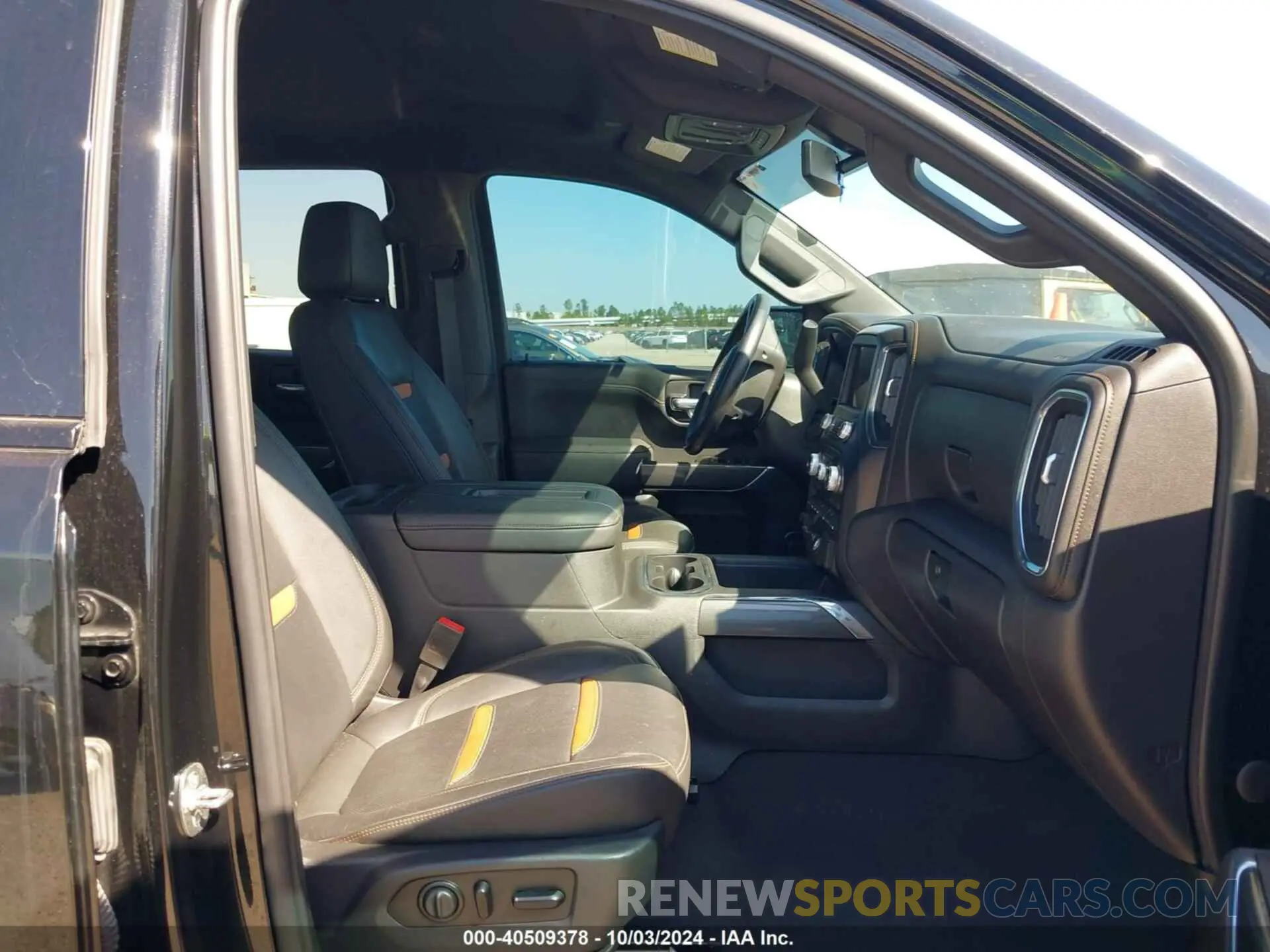 5 fotografías del automóvil dañado 3GTP9EEL5MG408290 GMC SIERRA 1500 2021