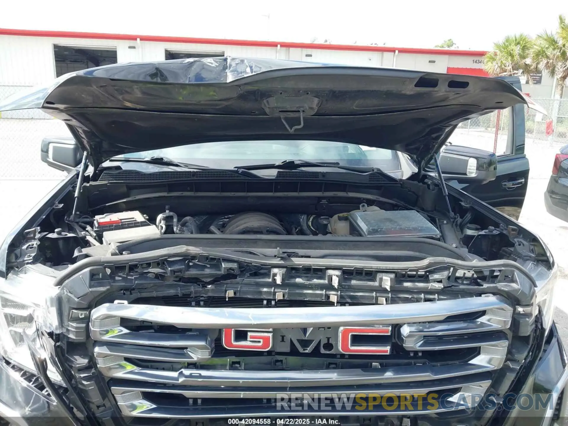 10 fotografías del automóvil dañado 3GTP9EEL6MG296549 GMC SIERRA 1500 2021