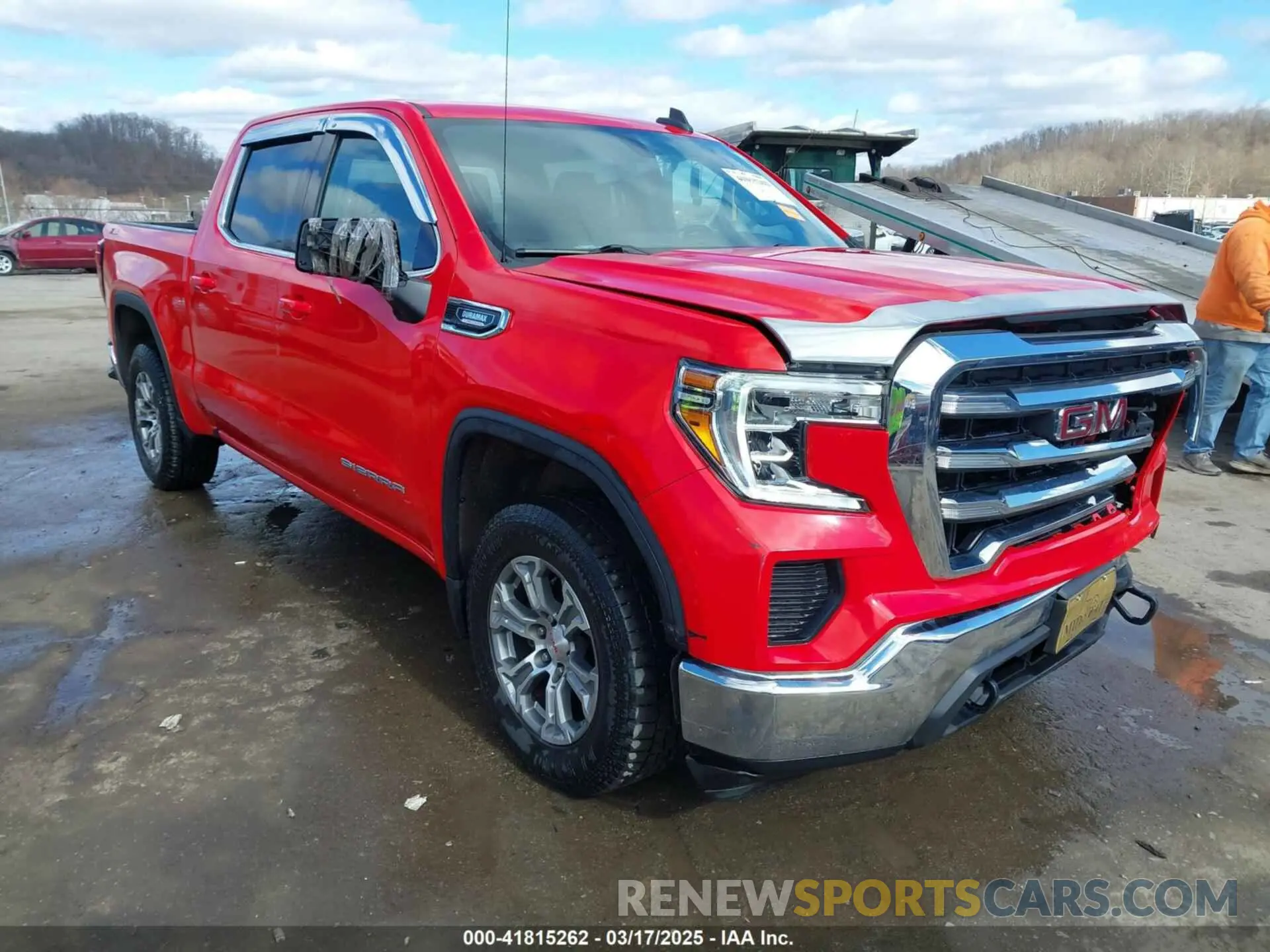 1 fotografías del automóvil dañado 3GTU9BET6MG268316 GMC SIERRA 1500 2021