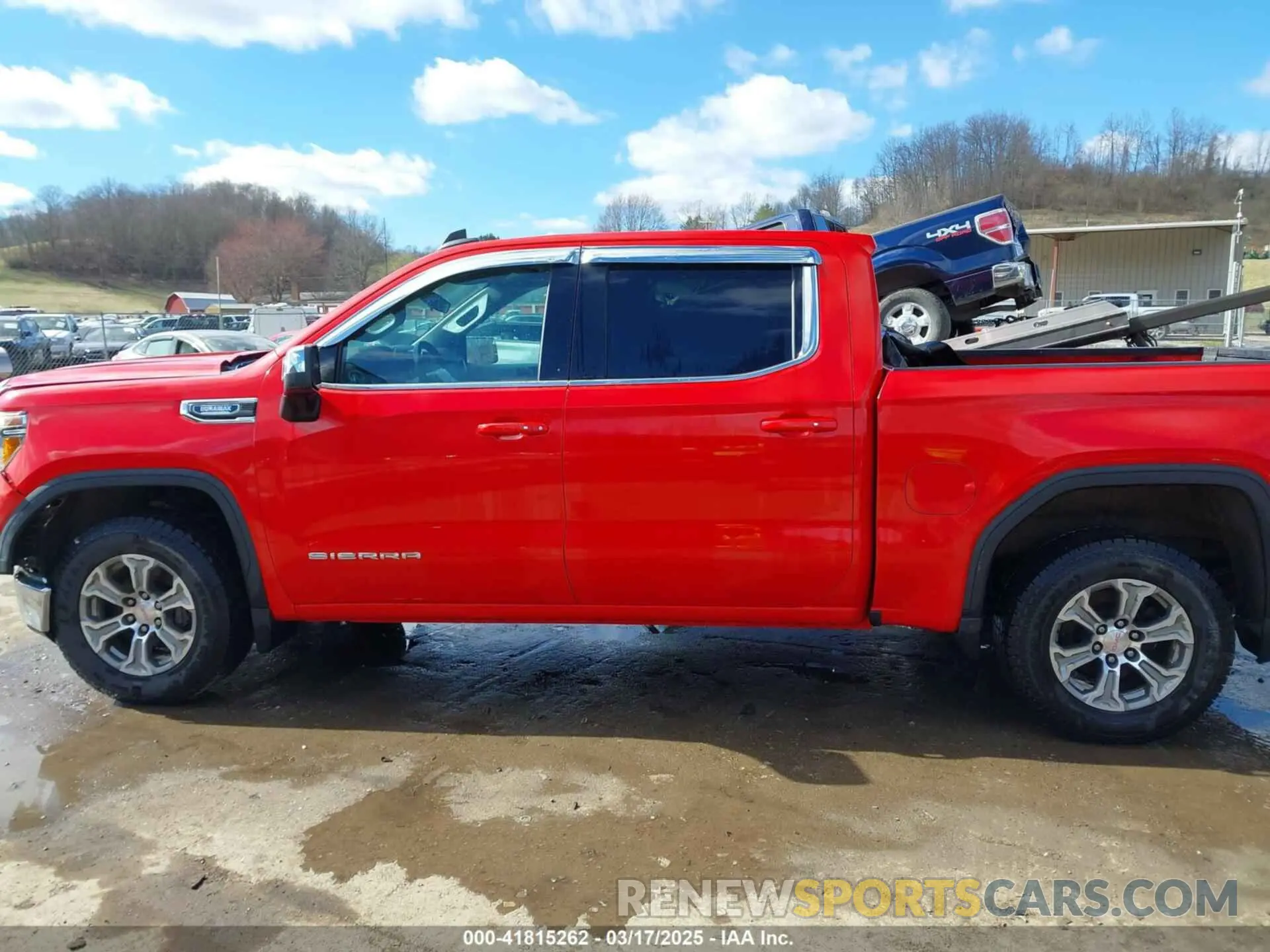 14 fotografías del automóvil dañado 3GTU9BET6MG268316 GMC SIERRA 1500 2021