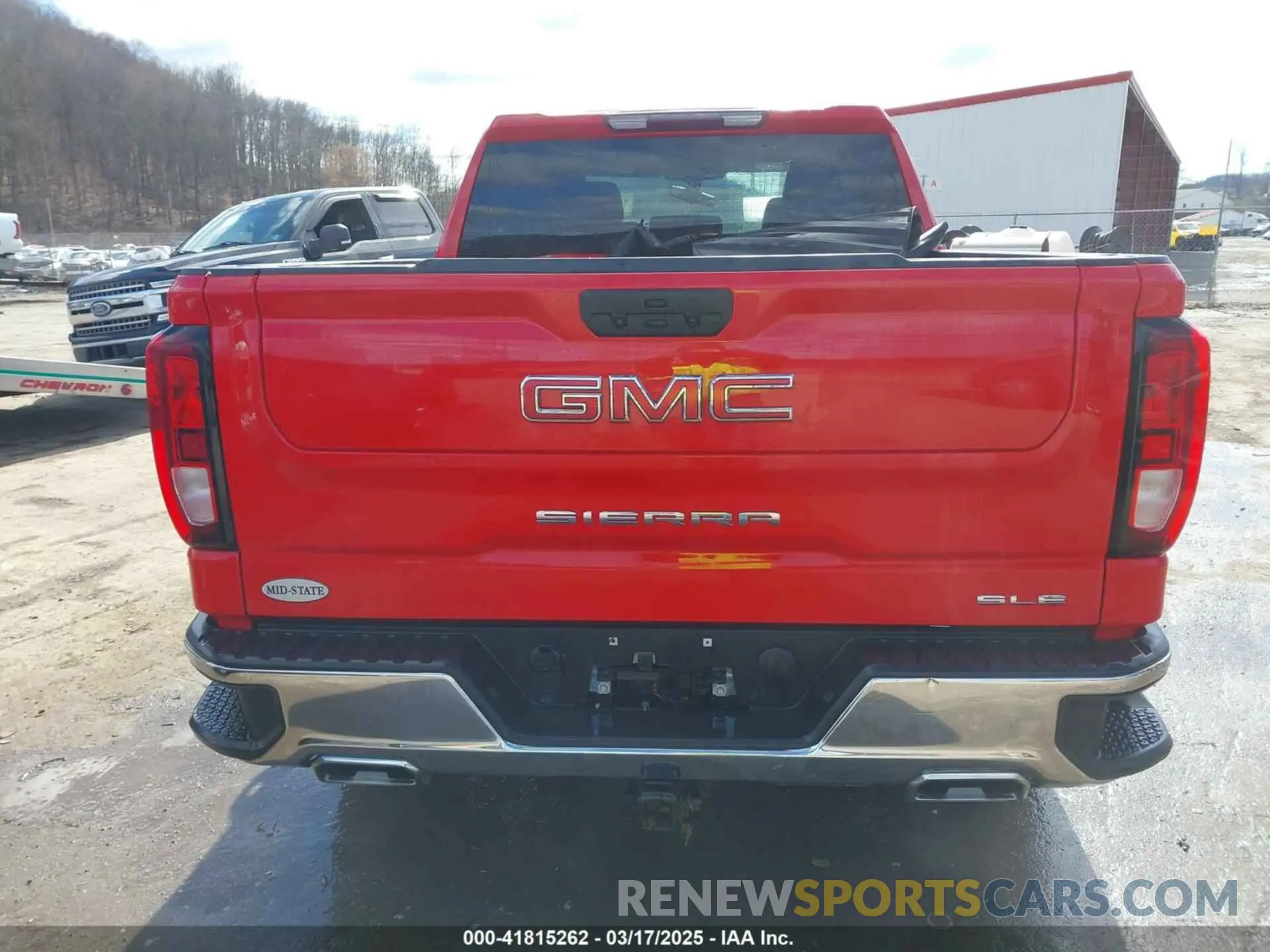 16 fotografías del automóvil dañado 3GTU9BET6MG268316 GMC SIERRA 1500 2021