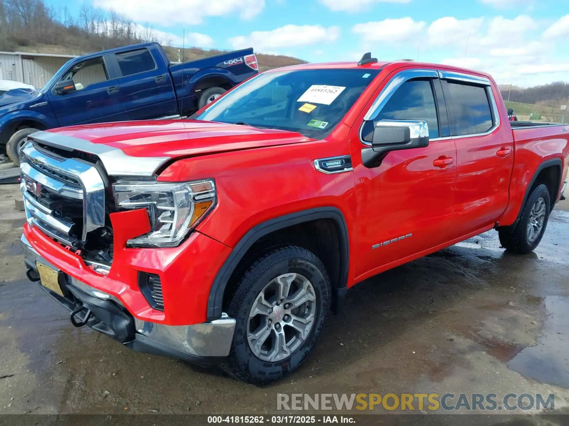 2 fotografías del automóvil dañado 3GTU9BET6MG268316 GMC SIERRA 1500 2021