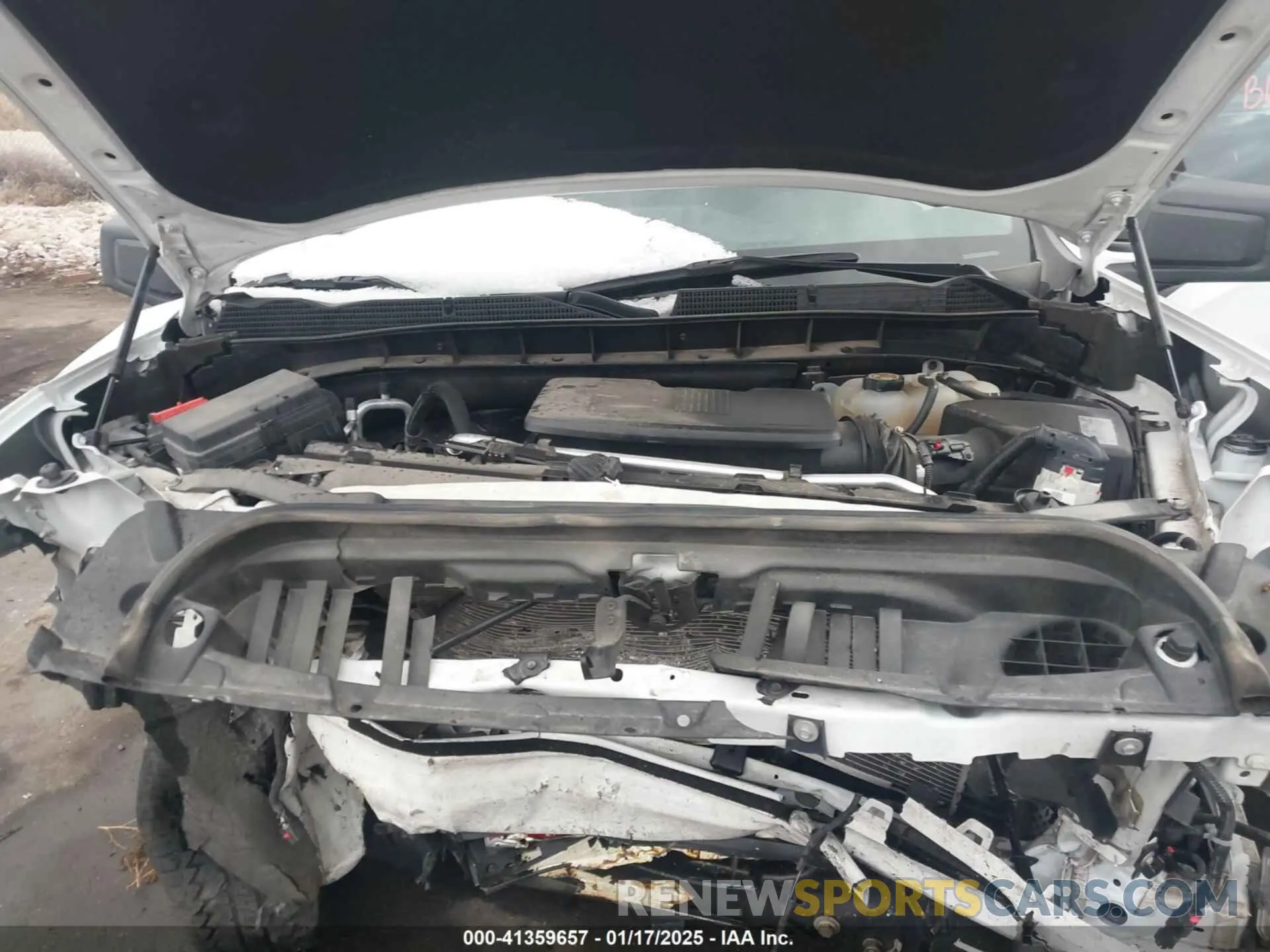 10 fotografías del automóvil dañado 3GTU9CED1MG143030 GMC SIERRA 1500 2021