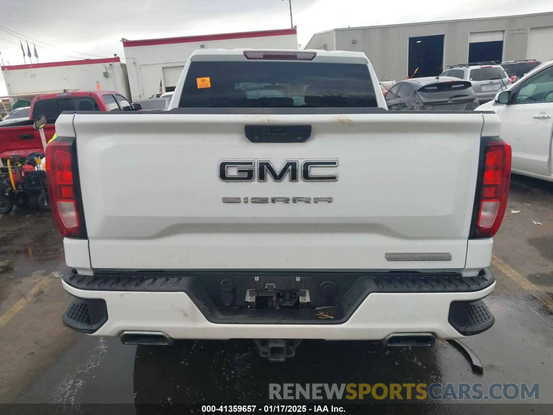 15 fotografías del automóvil dañado 3GTU9CED1MG143030 GMC SIERRA 1500 2021