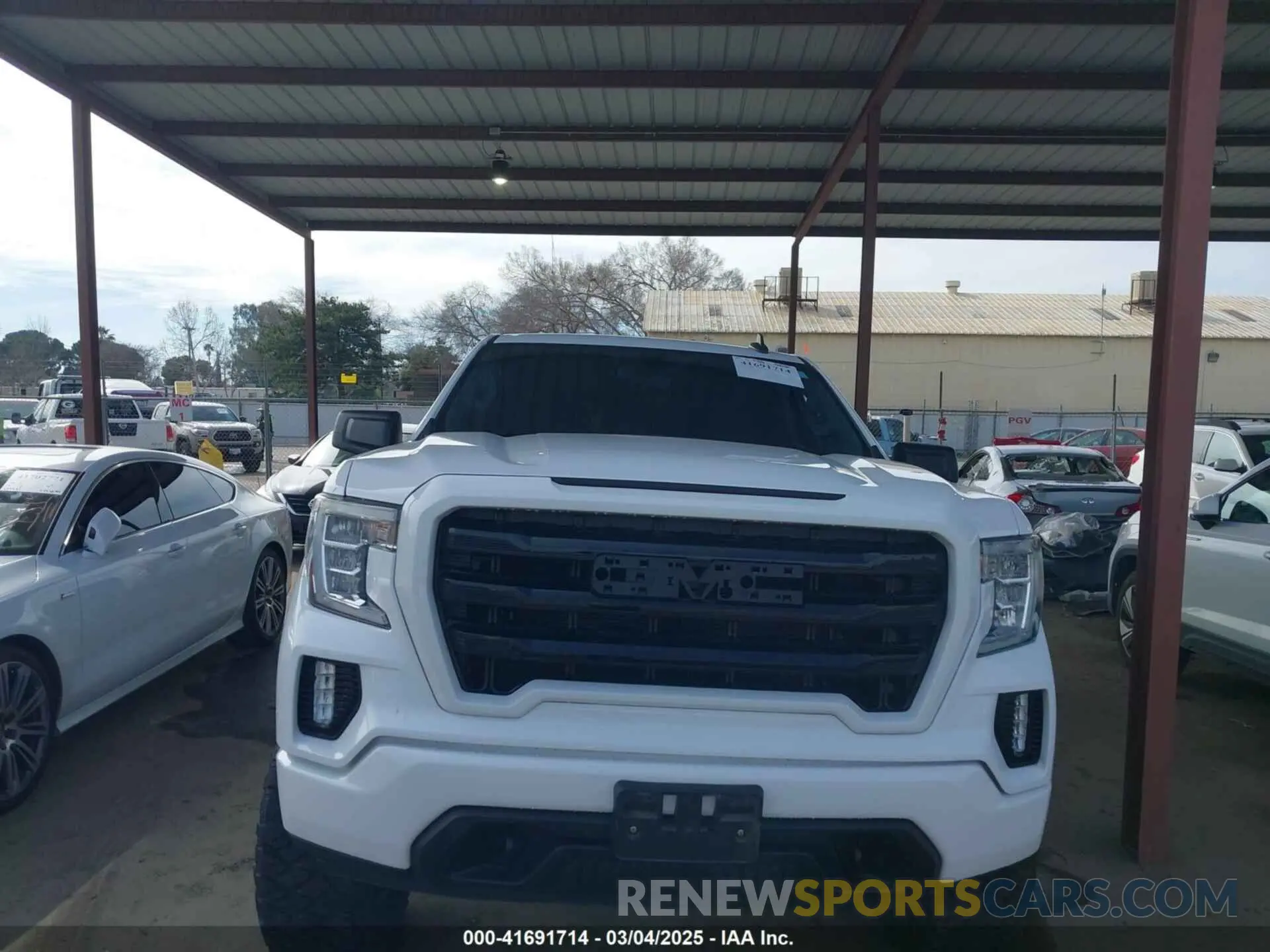 13 fotografías del automóvil dañado 3GTU9CED5MG236469 GMC SIERRA 1500 2021