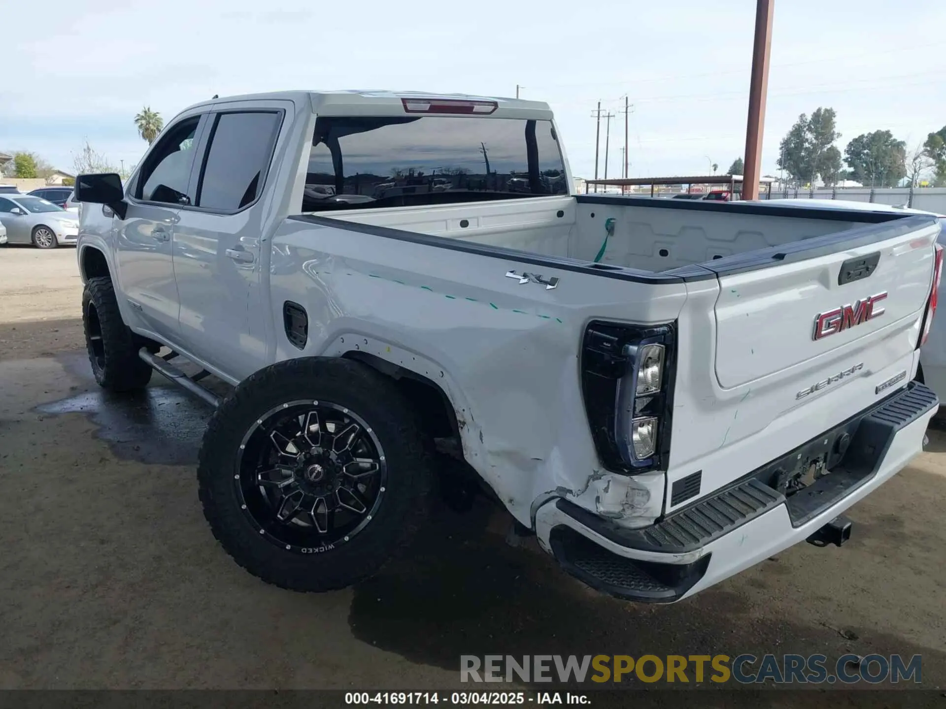 3 fotografías del automóvil dañado 3GTU9CED5MG236469 GMC SIERRA 1500 2021