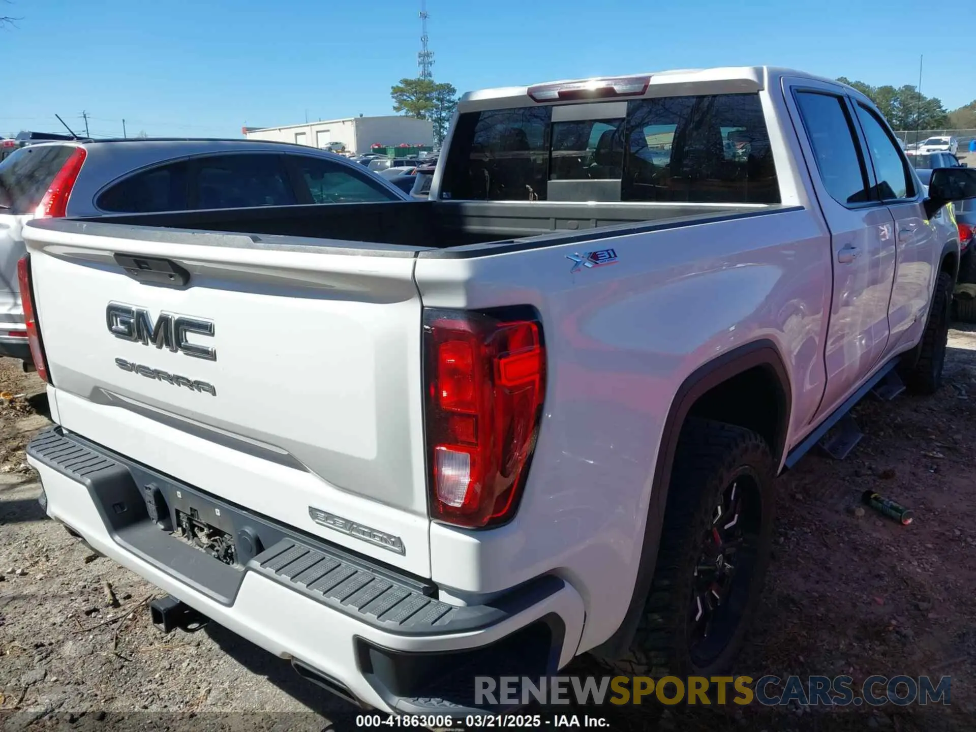4 fotografías del automóvil dañado 3GTU9CED9MG196994 GMC SIERRA 1500 2021