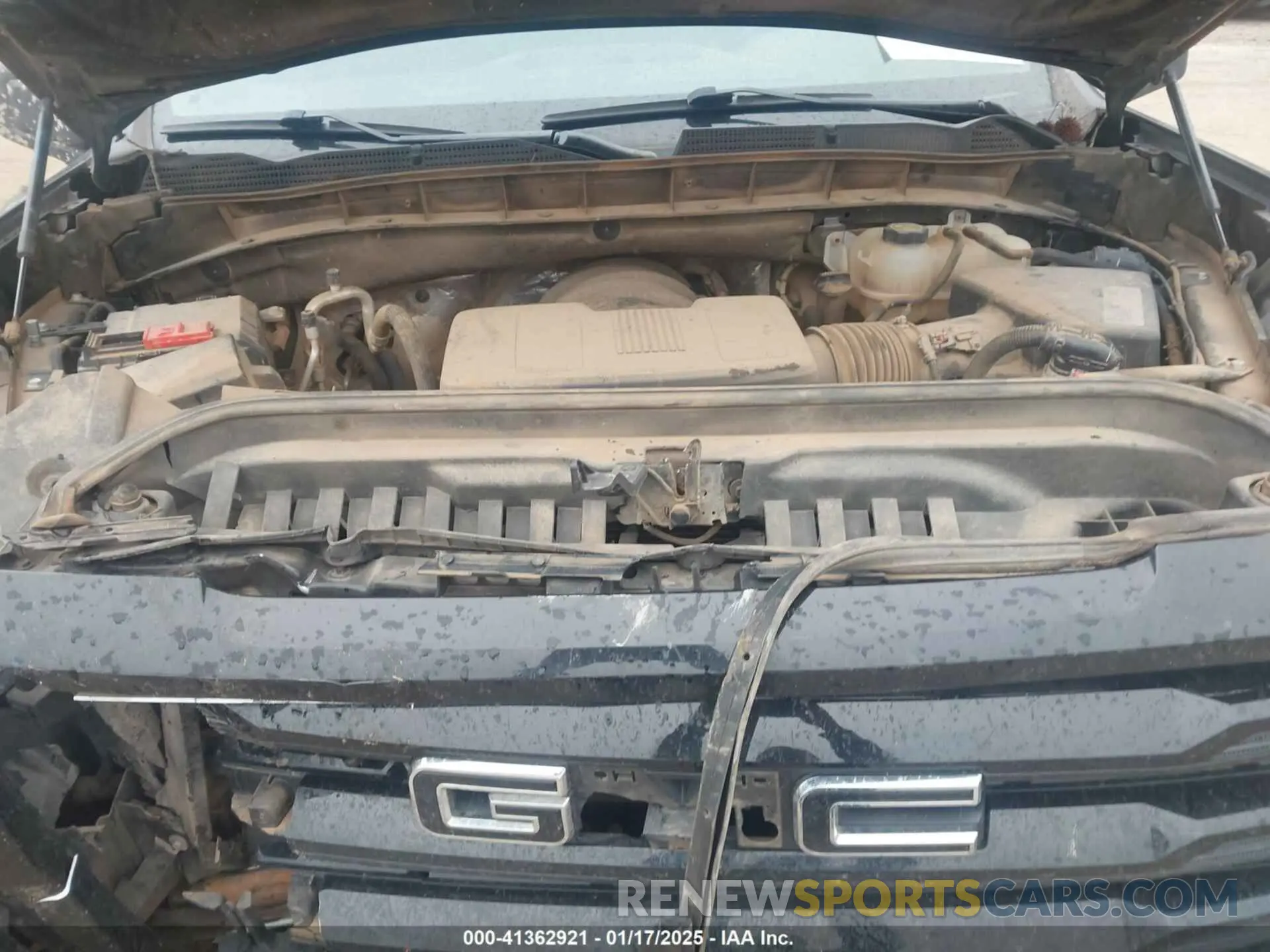 10 fotografías del automóvil dañado 3GTU9CED9MG368117 GMC SIERRA 1500 2021