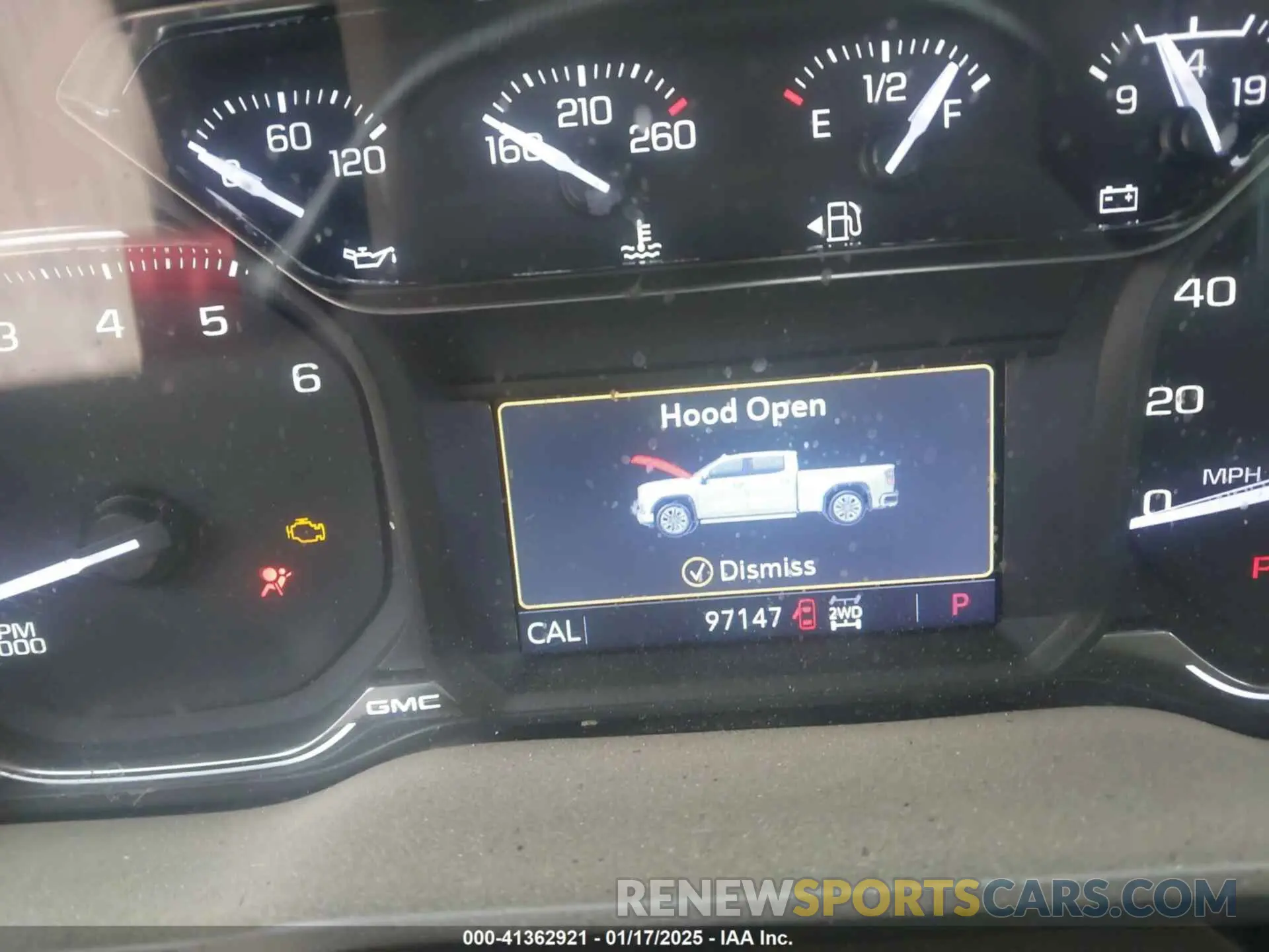 7 fotografías del automóvil dañado 3GTU9CED9MG368117 GMC SIERRA 1500 2021