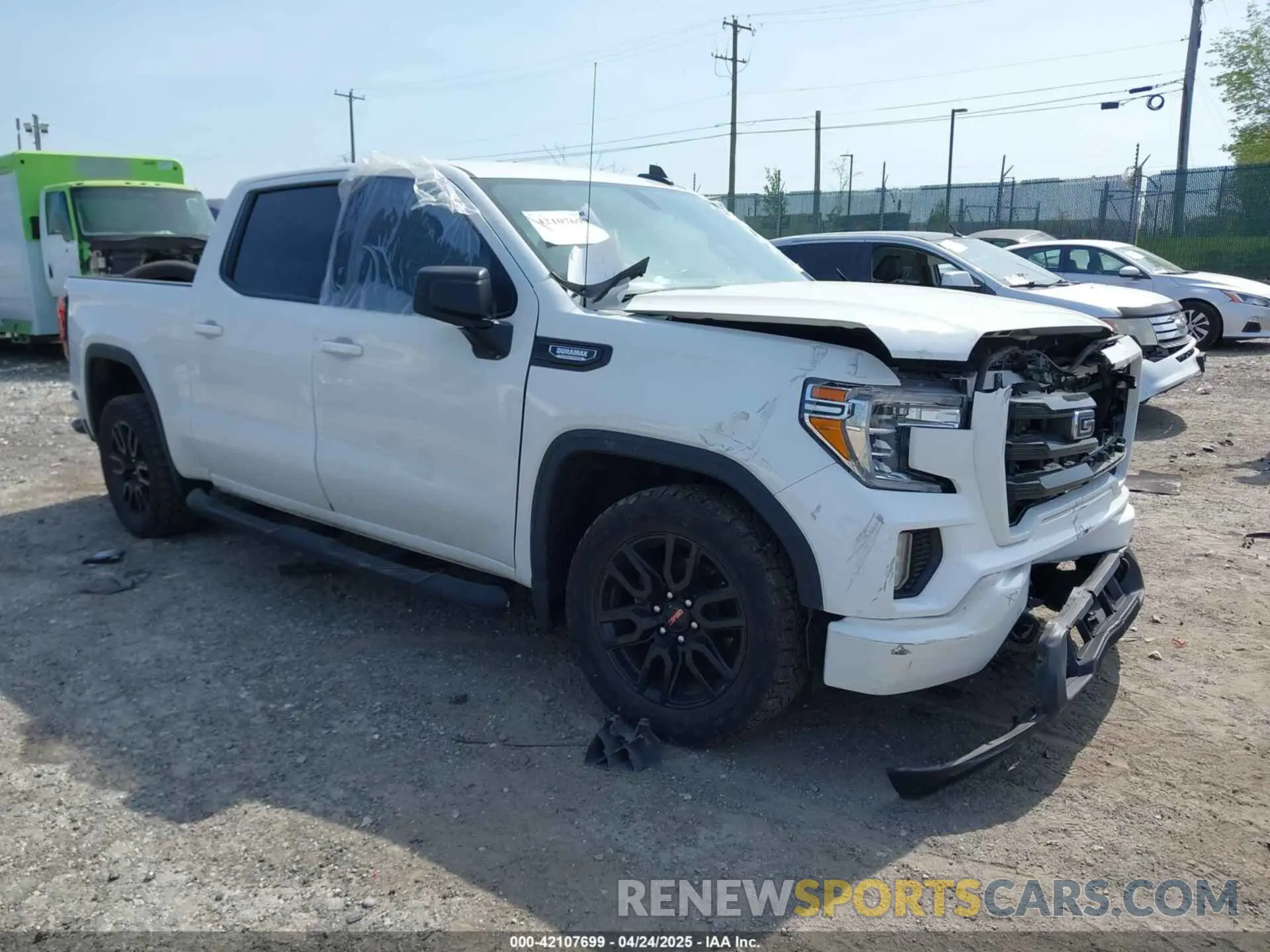 1 fotografías del automóvil dañado 3GTU9CET8MG410025 GMC SIERRA 1500 2021