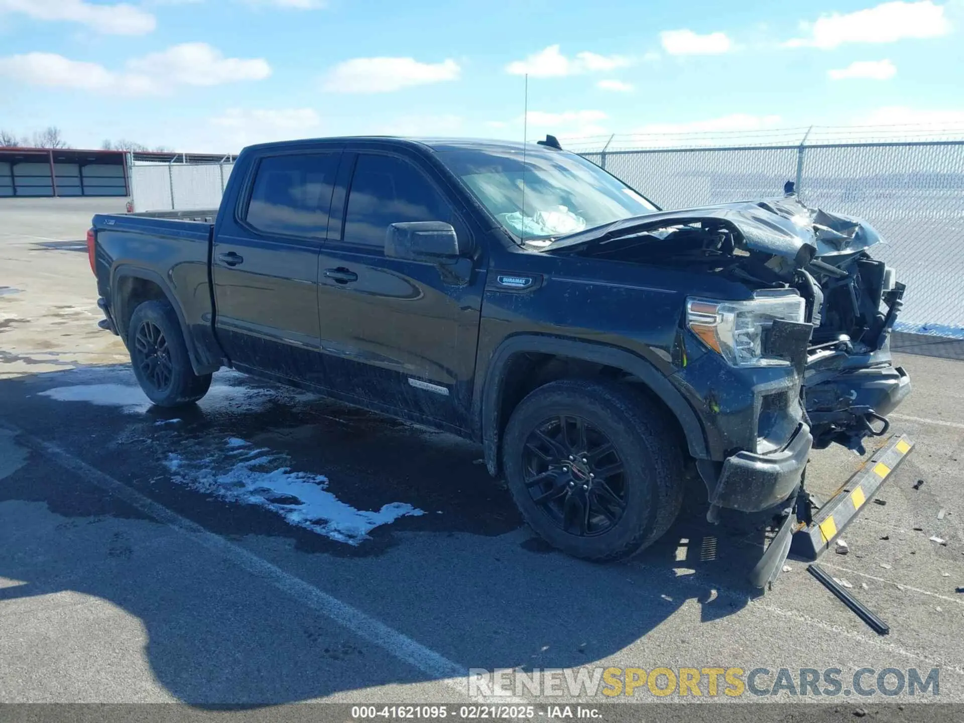 1 fotografías del automóvil dañado 3GTU9CET9MG315442 GMC SIERRA 1500 2021