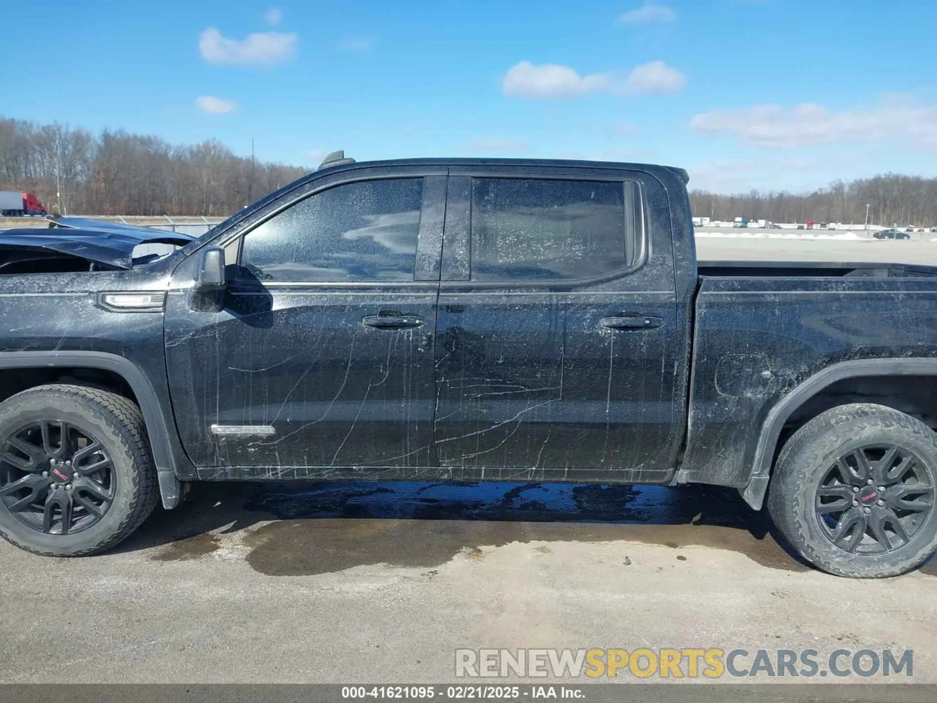 14 fotografías del automóvil dañado 3GTU9CET9MG315442 GMC SIERRA 1500 2021
