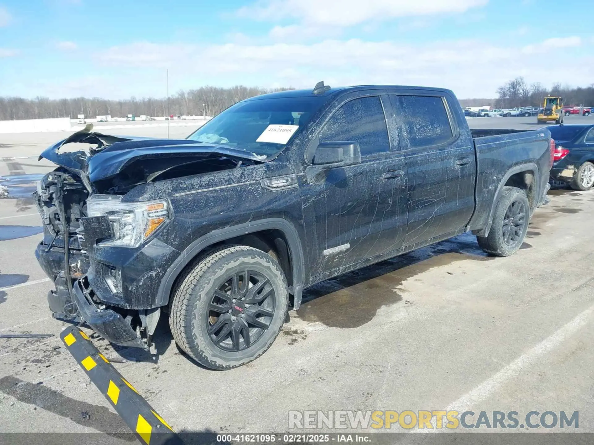 2 fotografías del automóvil dañado 3GTU9CET9MG315442 GMC SIERRA 1500 2021
