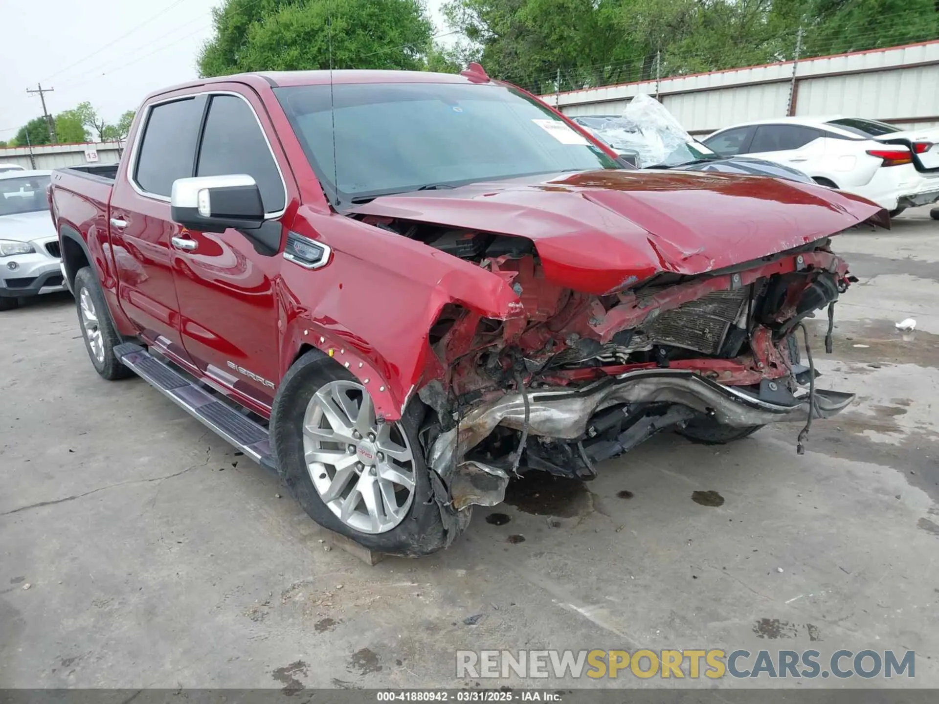 1 fotografías del automóvil dañado 3GTU9DED2MG153183 GMC SIERRA 1500 2021