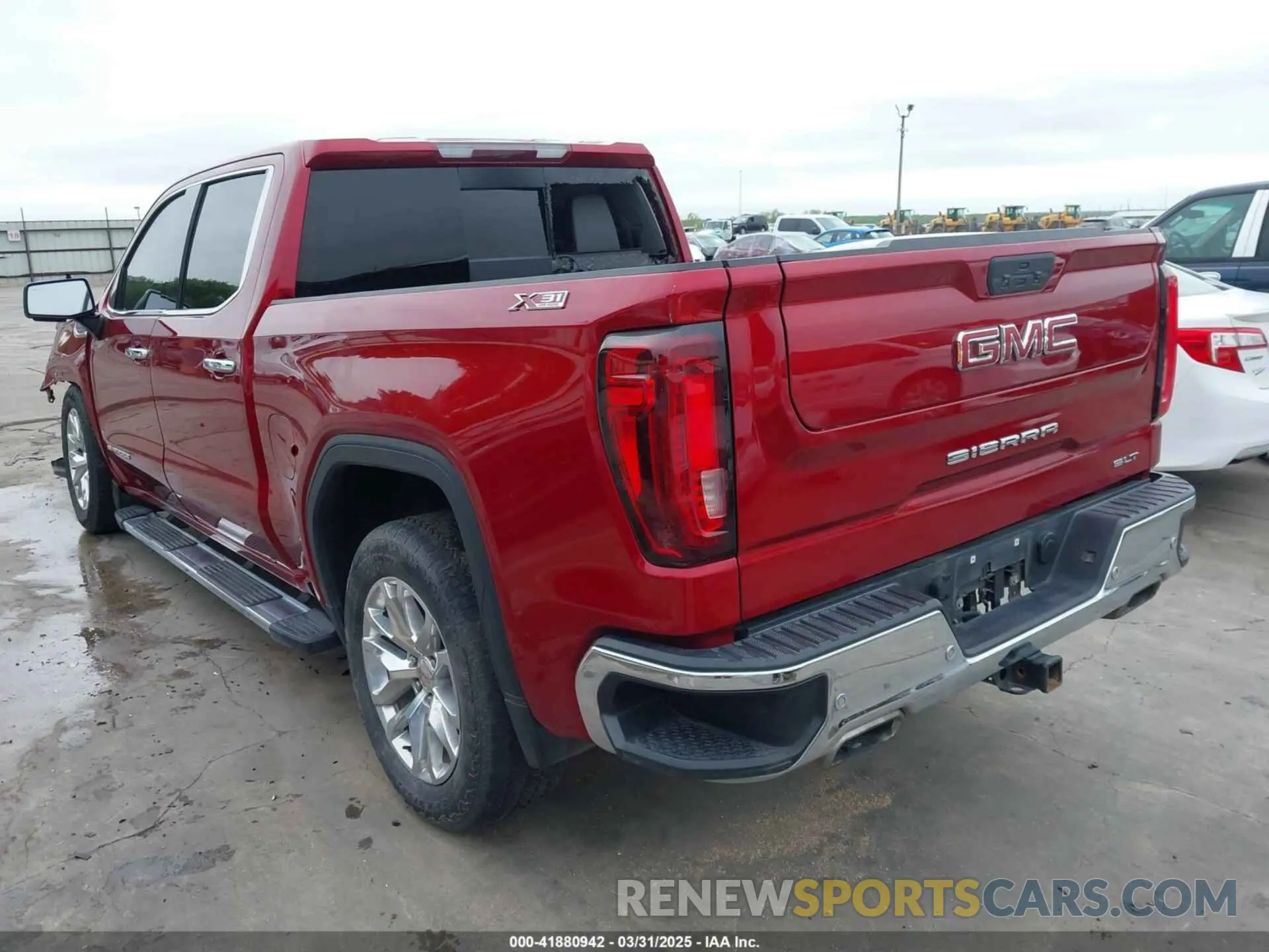 3 fotografías del automóvil dañado 3GTU9DED2MG153183 GMC SIERRA 1500 2021