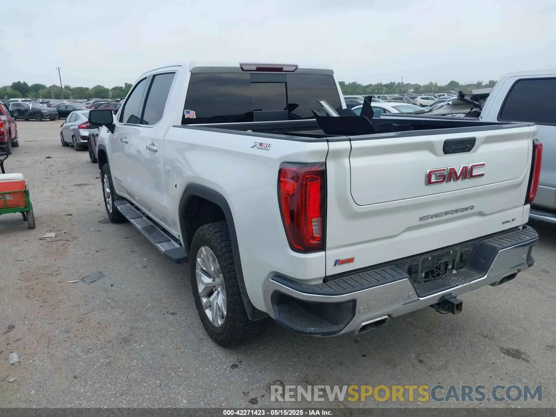 3 fotografías del automóvil dañado 3GTU9DED3MG256869 GMC SIERRA 1500 2021