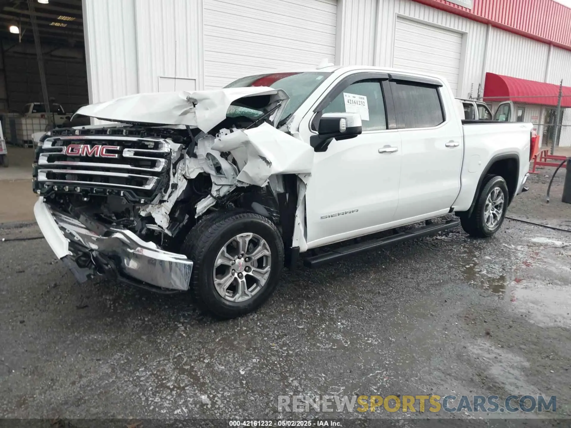 2 fotografías del automóvil dañado 3GTU9DED4MG261384 GMC SIERRA 1500 2021