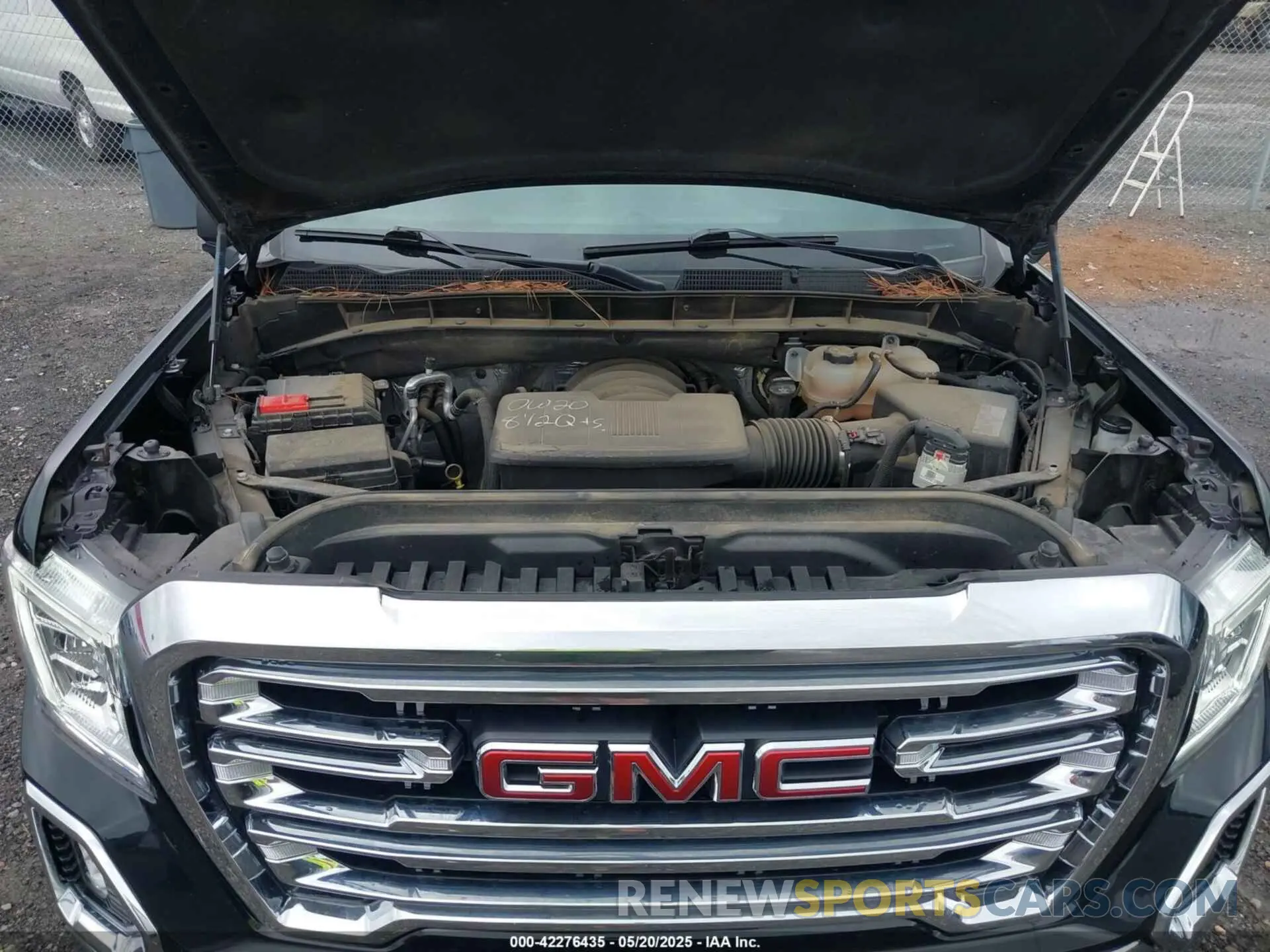 10 fotografías del automóvil dañado 3GTU9DED4MG474819 GMC SIERRA 1500 2021