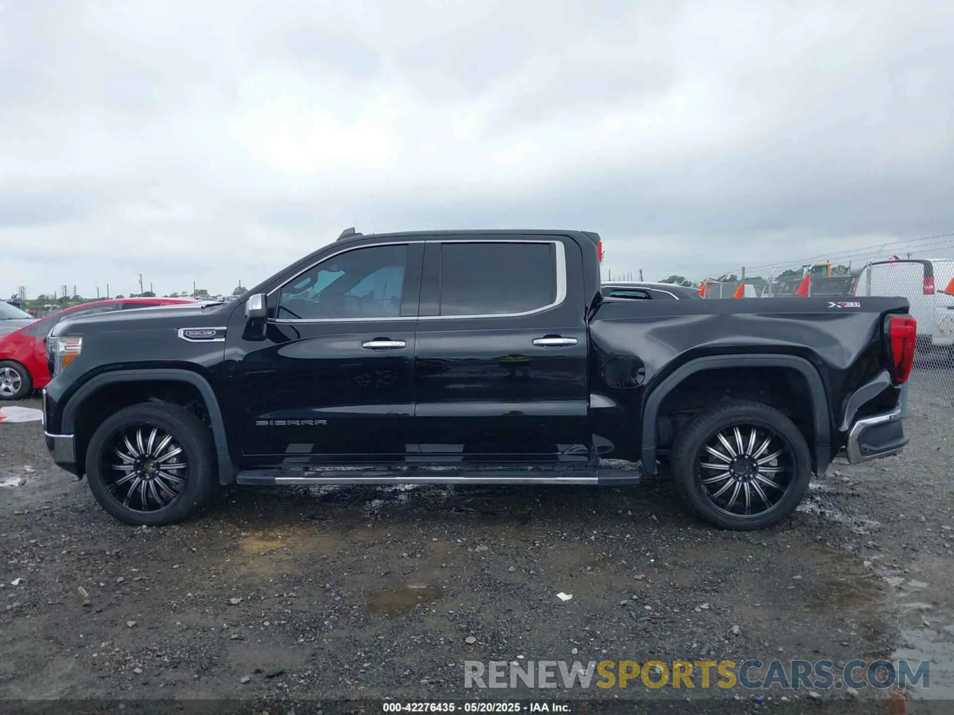 14 fotografías del automóvil dañado 3GTU9DED4MG474819 GMC SIERRA 1500 2021