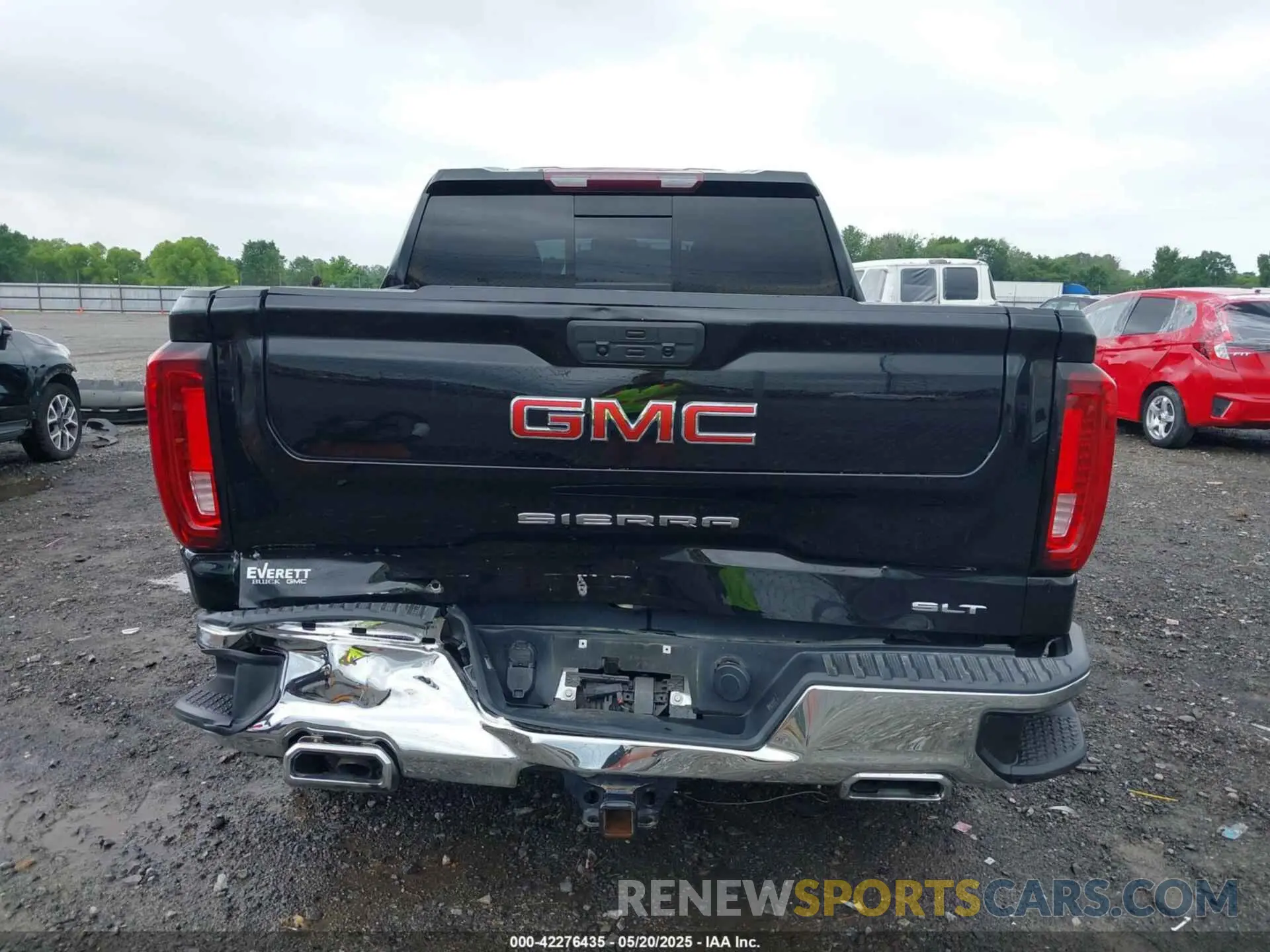 16 fotografías del automóvil dañado 3GTU9DED4MG474819 GMC SIERRA 1500 2021