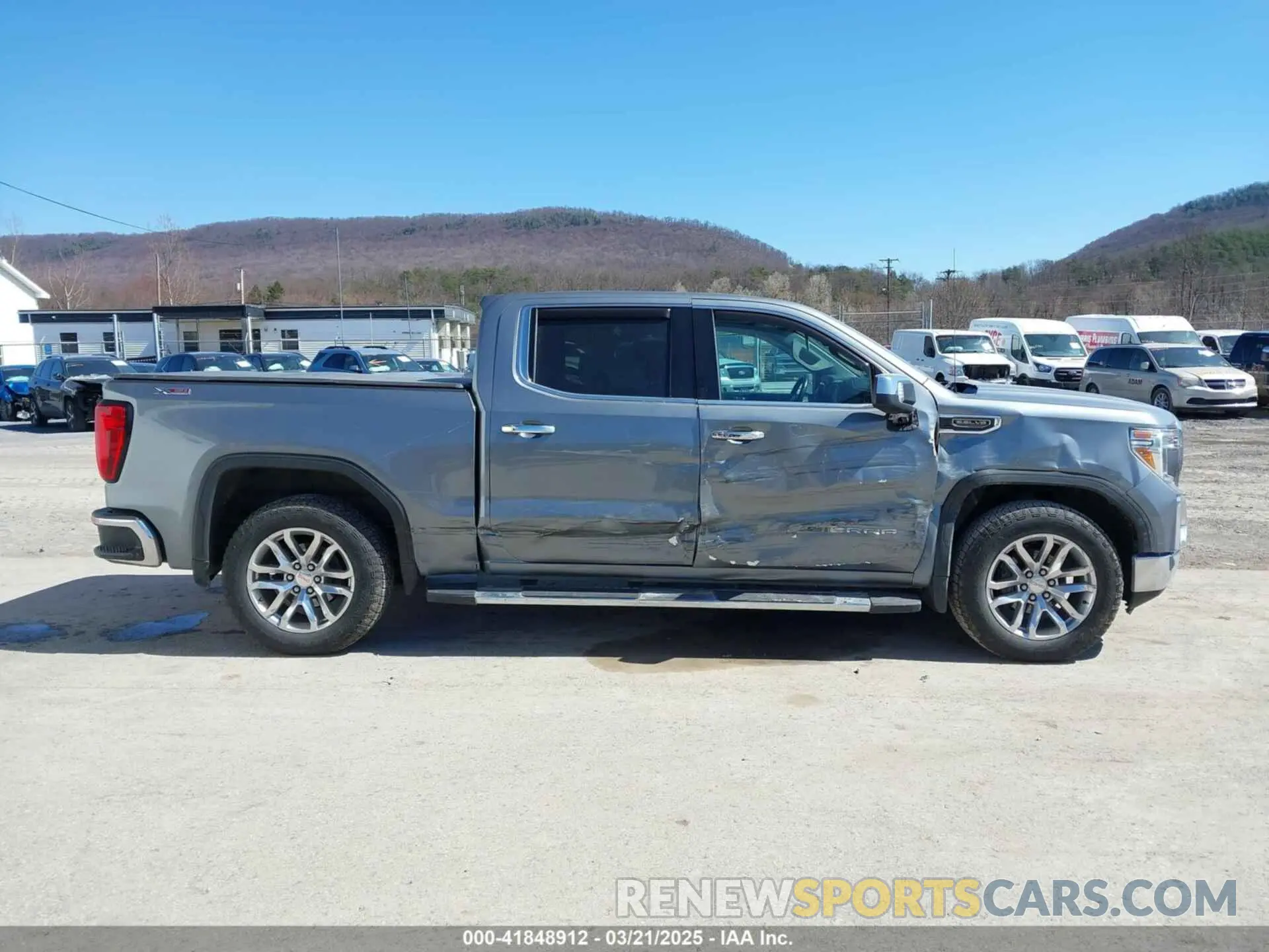 13 fotografías del automóvil dañado 3GTU9DED7MG224460 GMC SIERRA 1500 2021