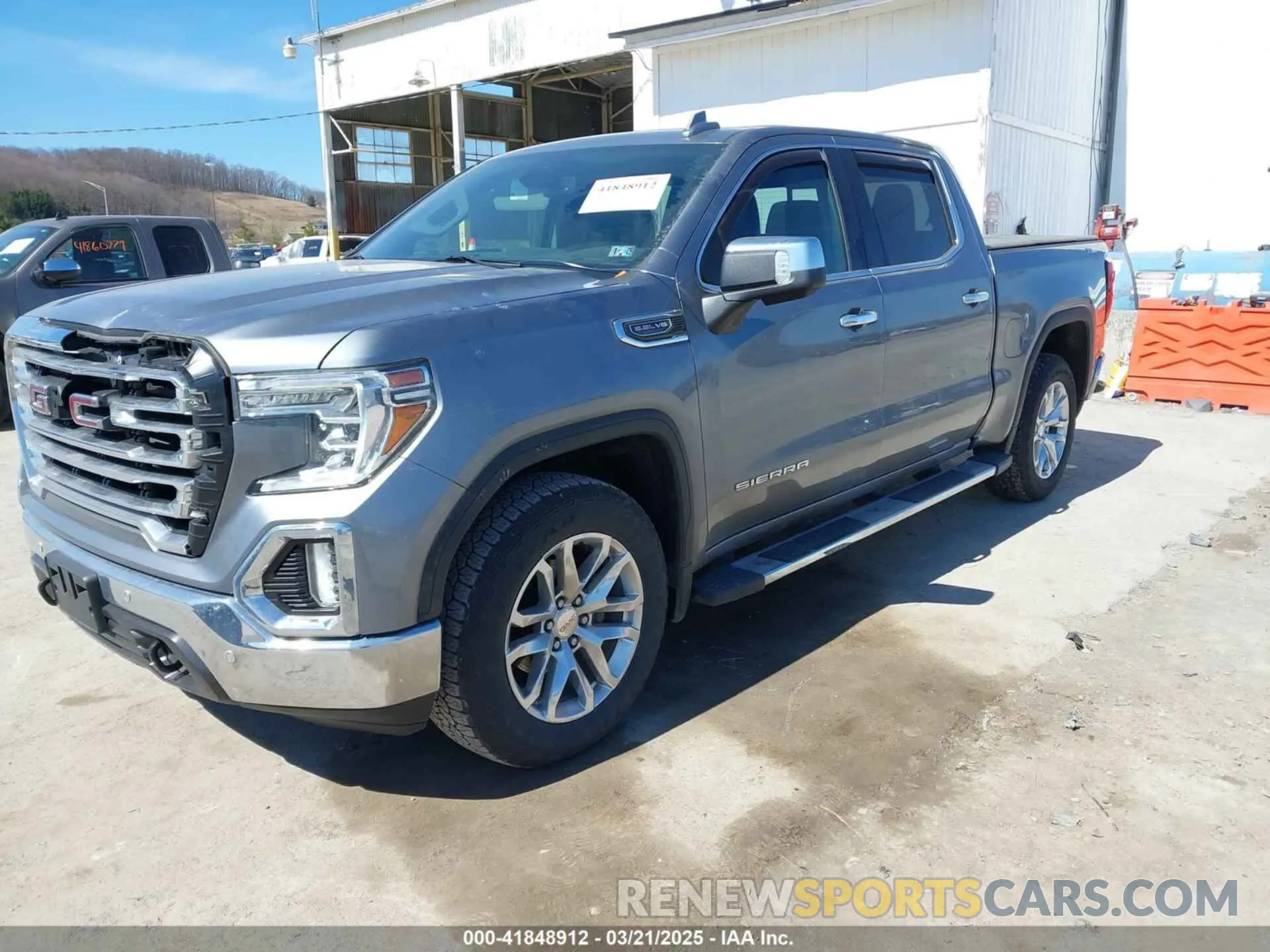 2 fotografías del automóvil dañado 3GTU9DED7MG224460 GMC SIERRA 1500 2021