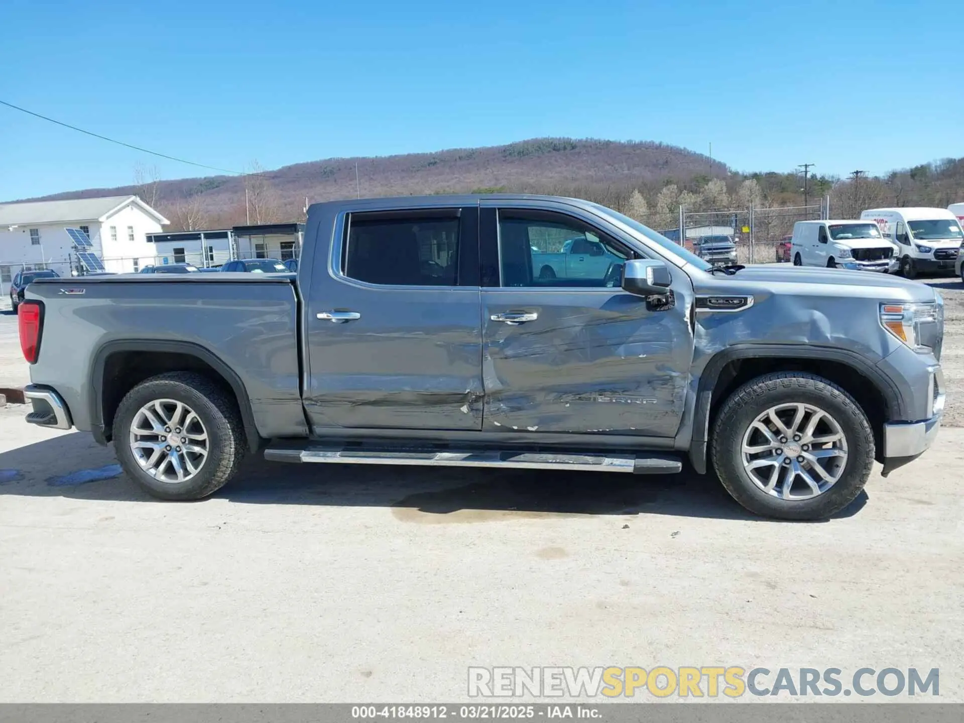 6 fotografías del automóvil dañado 3GTU9DED7MG224460 GMC SIERRA 1500 2021