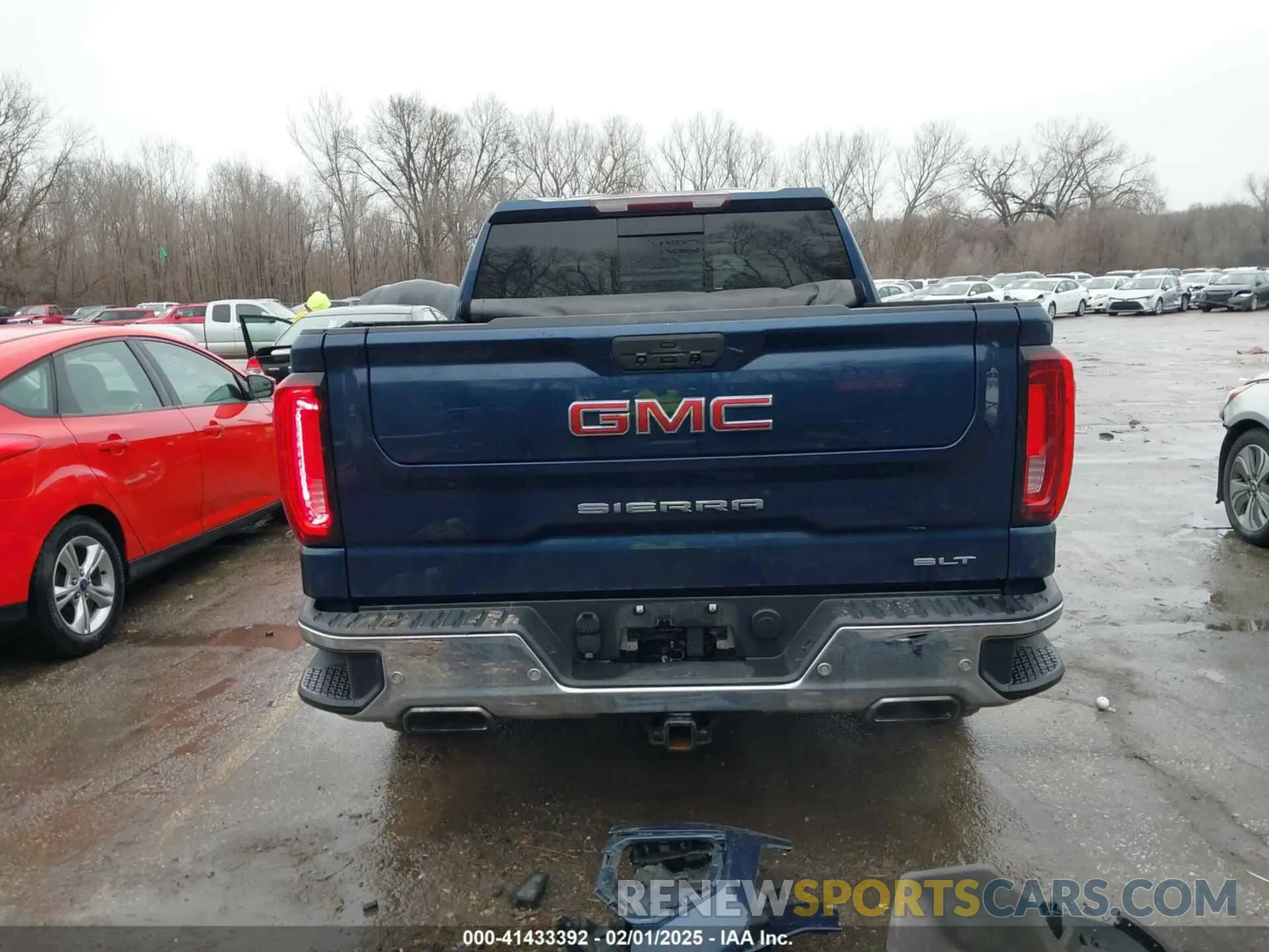 17 fotografías del automóvil dañado 3GTU9DEL0MG262362 GMC SIERRA 1500 2021