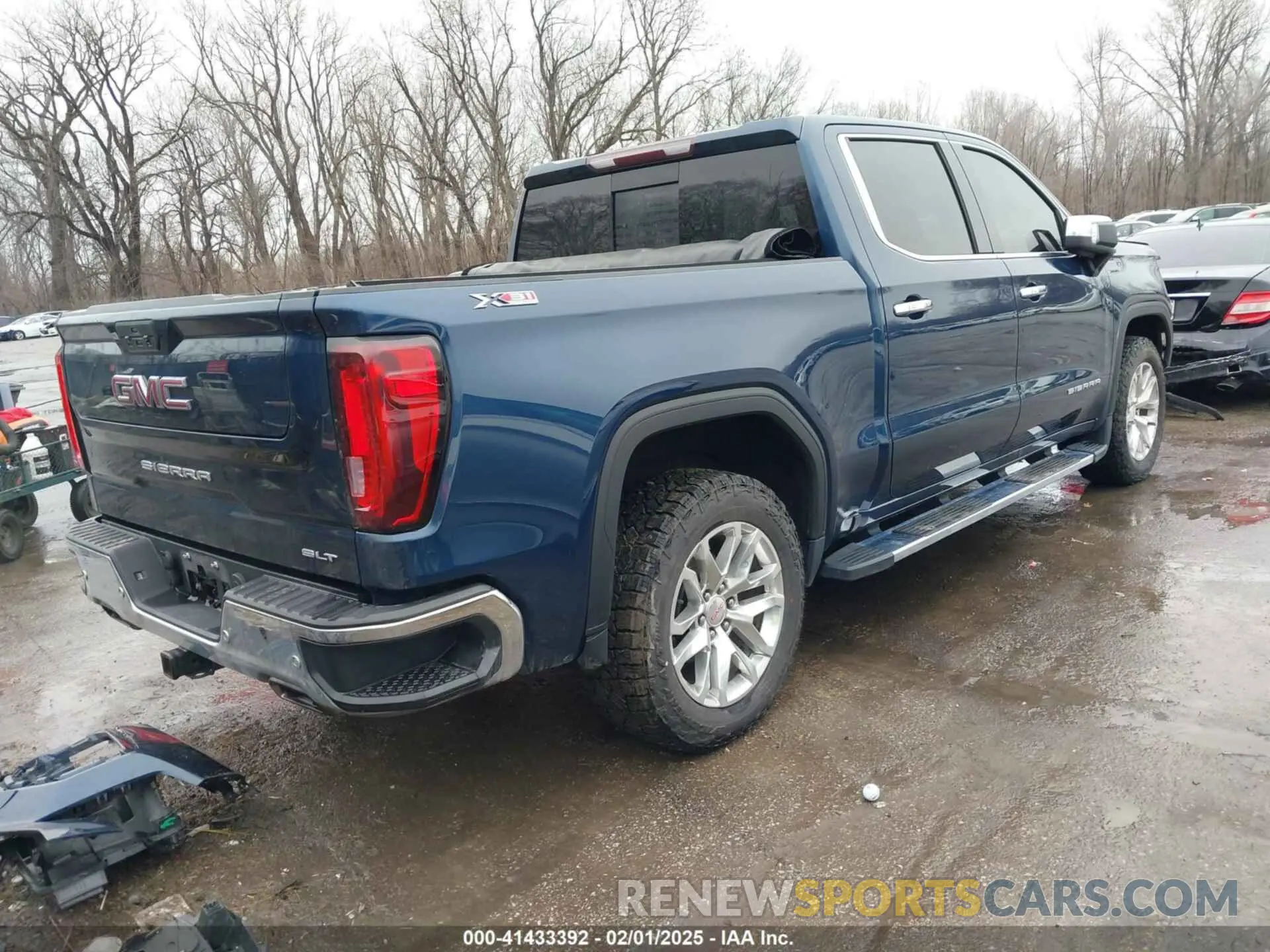 4 fotografías del automóvil dañado 3GTU9DEL0MG262362 GMC SIERRA 1500 2021