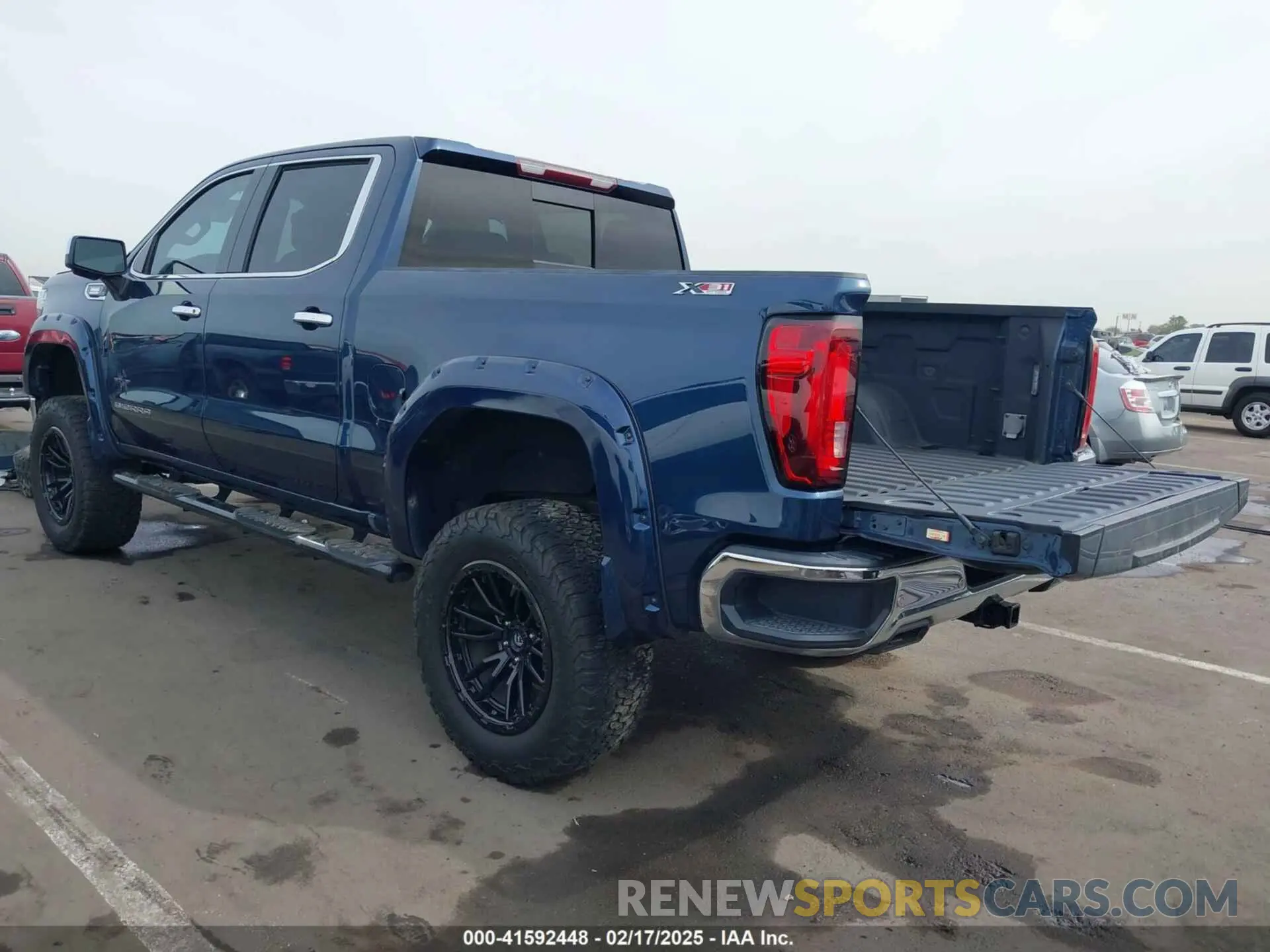 3 fotografías del automóvil dañado 3GTU9DET3MG159033 GMC SIERRA 1500 2021
