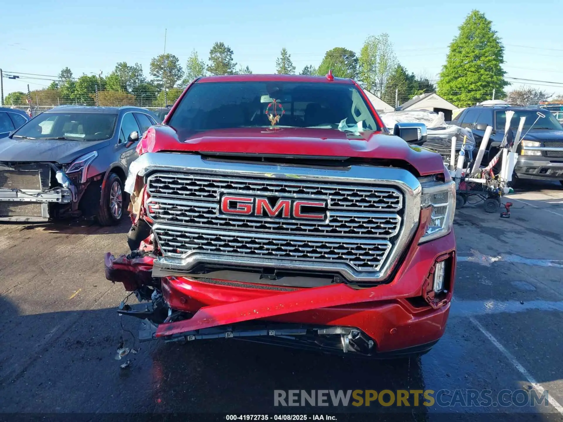 12 fotografías del automóvil dañado 3GTU9FEDXMG187481 GMC SIERRA 1500 2021