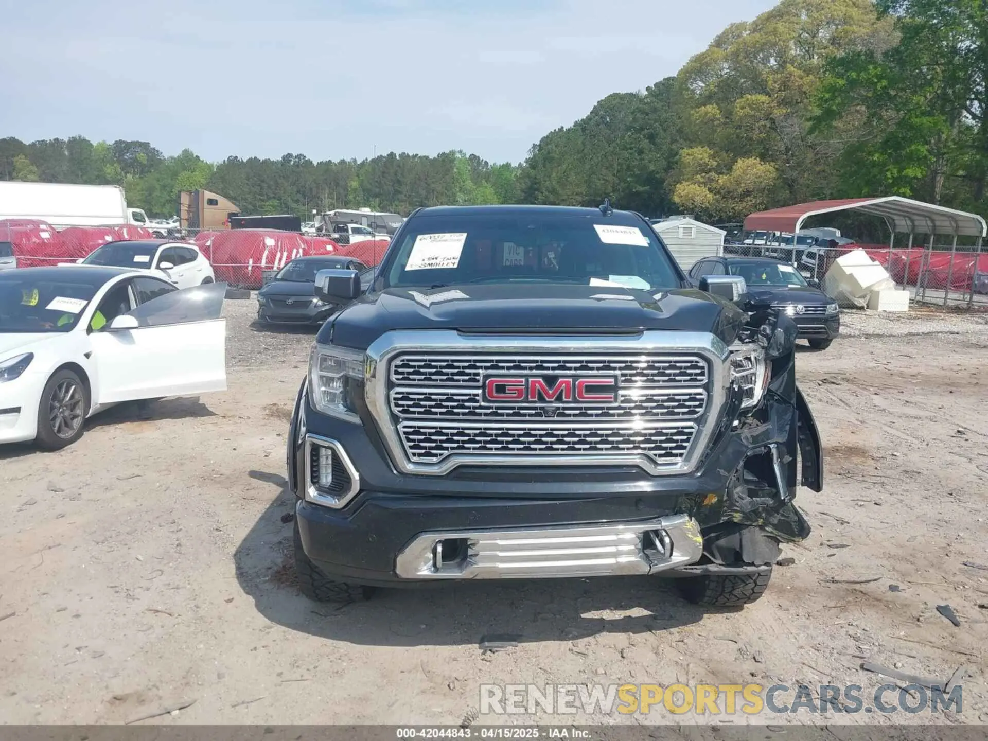 12 fotografías del automóvil dañado 3GTU9FEL0MG328193 GMC SIERRA 1500 2021