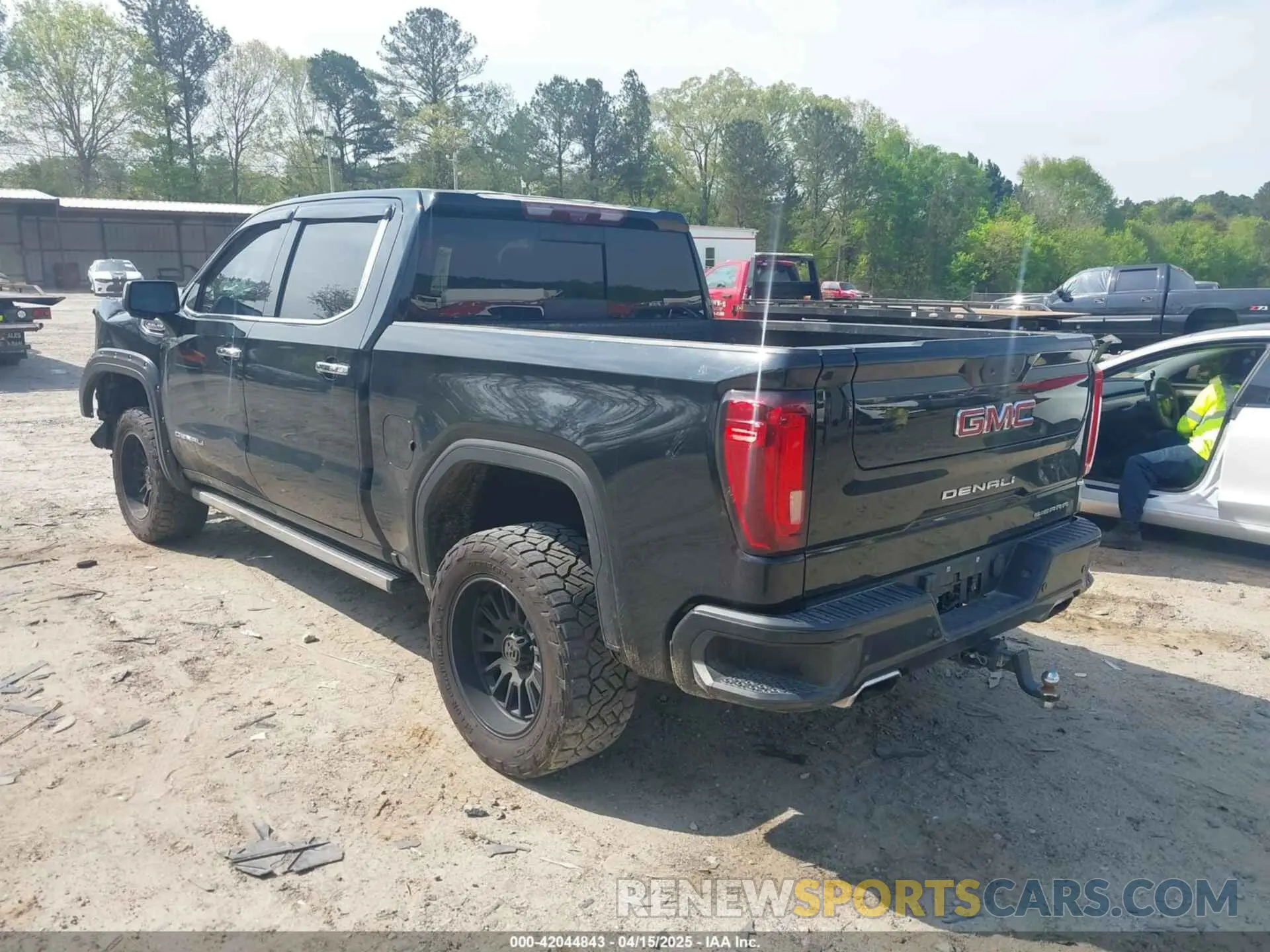 3 fotografías del automóvil dañado 3GTU9FEL0MG328193 GMC SIERRA 1500 2021