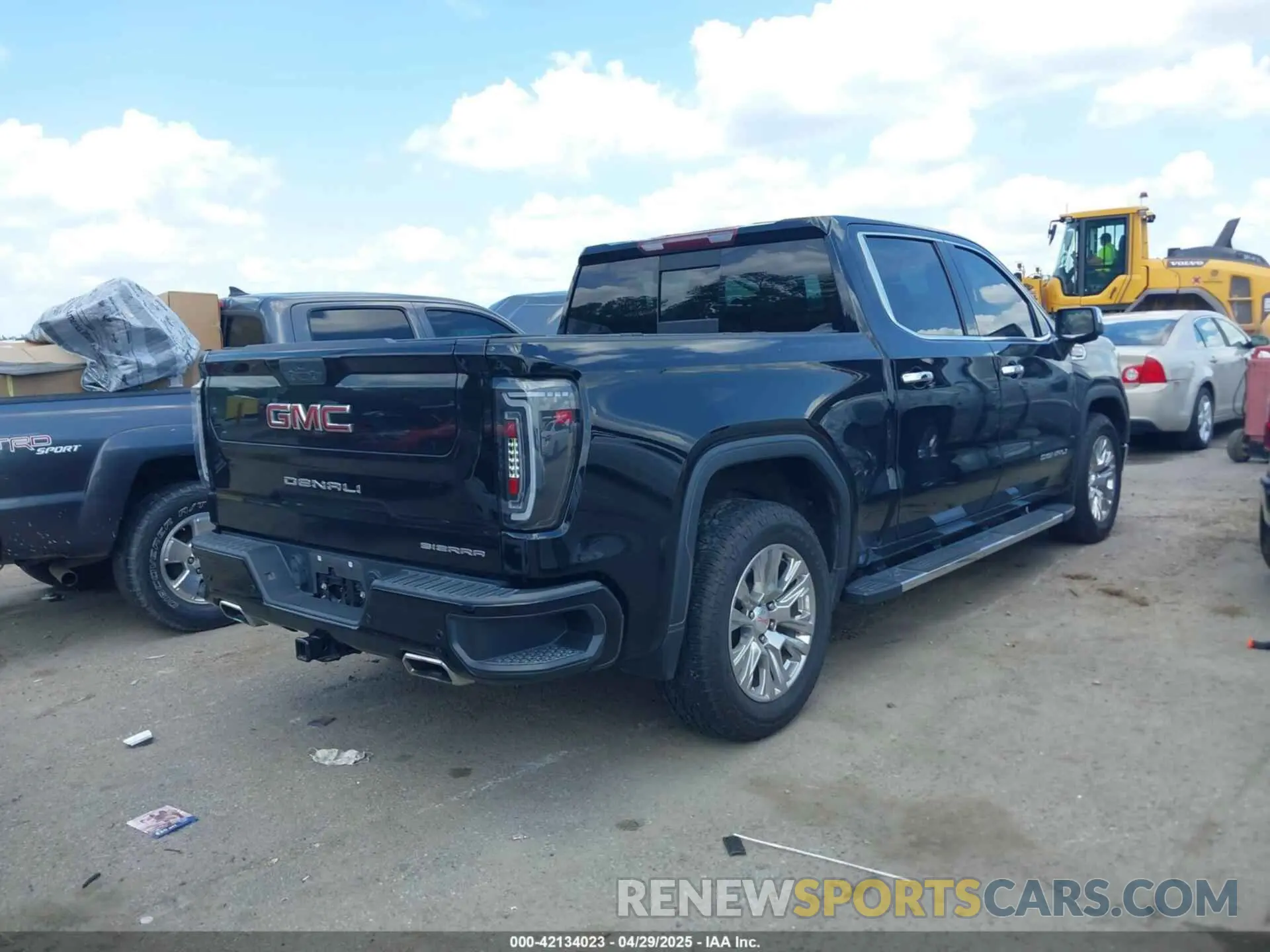 4 fotografías del automóvil dañado 3GTU9FEL0MG372694 GMC SIERRA 1500 2021