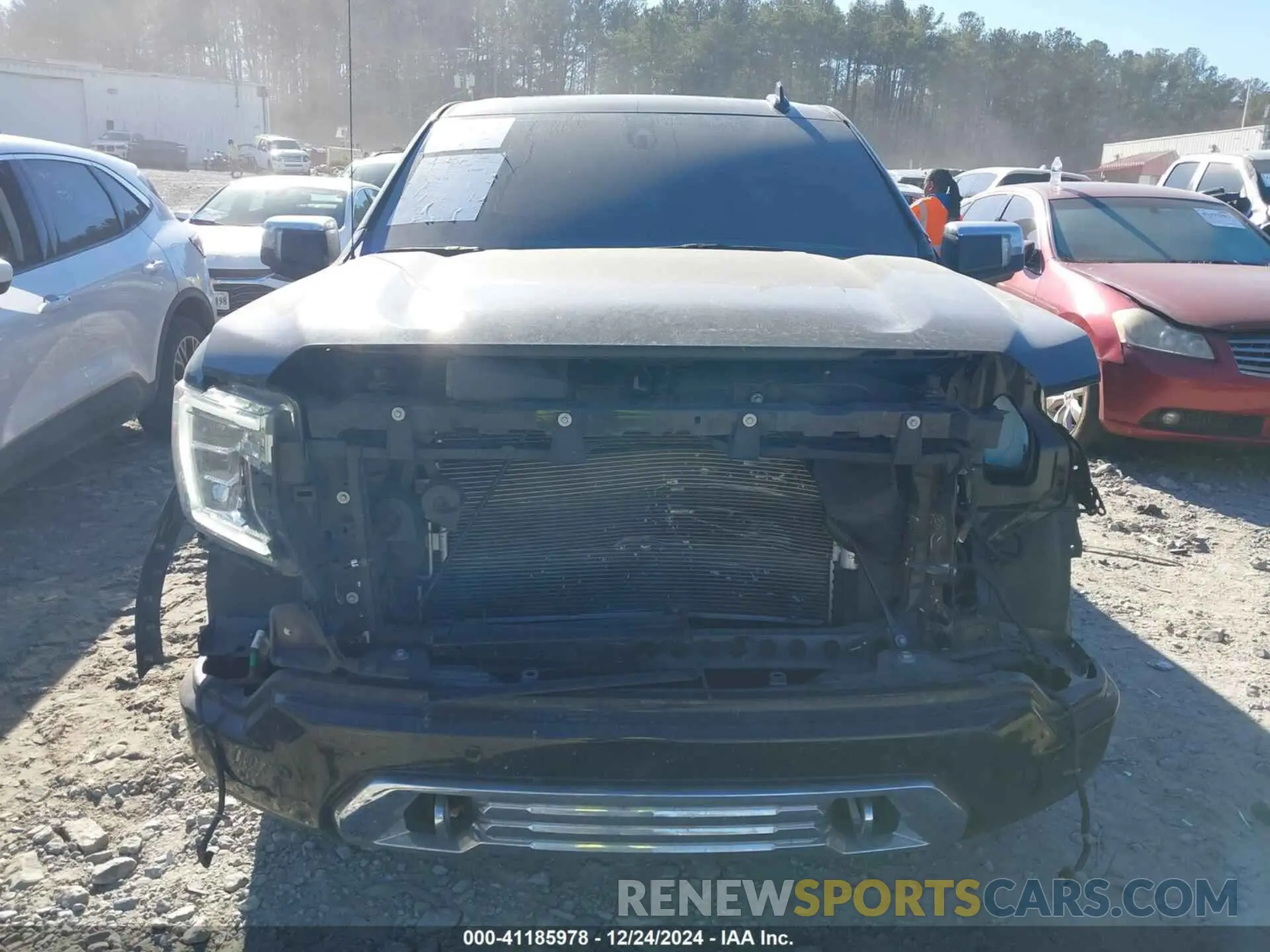 12 fotografías del automóvil dañado 3GTU9FEL2MG289090 GMC SIERRA 1500 2021