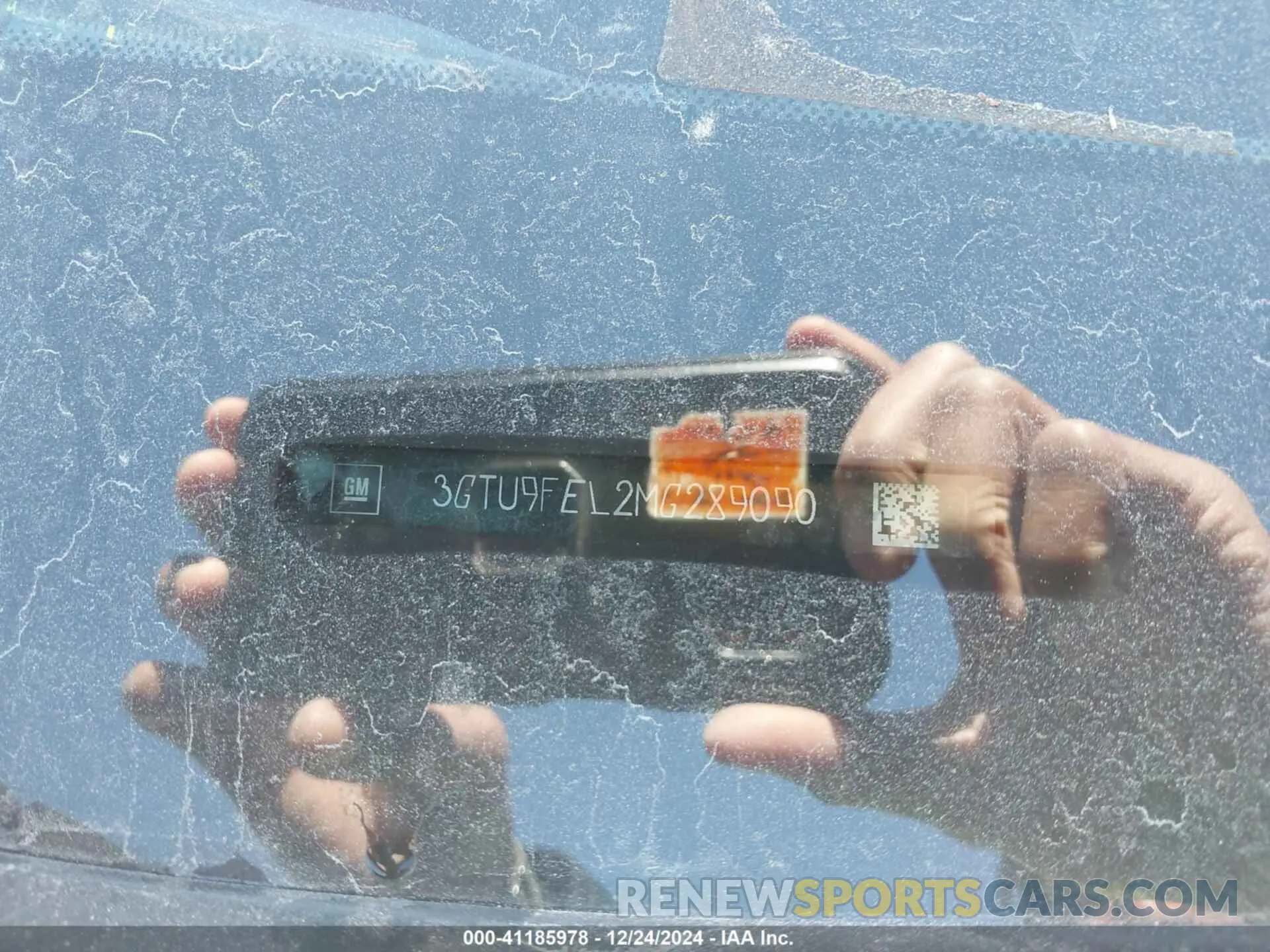 9 fotografías del automóvil dañado 3GTU9FEL2MG289090 GMC SIERRA 1500 2021