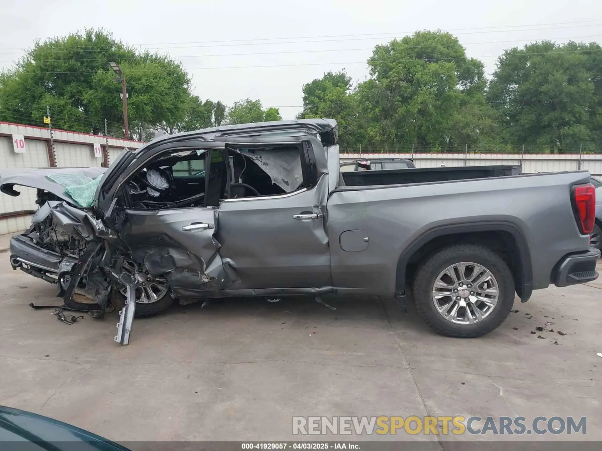 6 fotografías del automóvil dañado 3GTU9FET0MG437706 GMC SIERRA 1500 2021