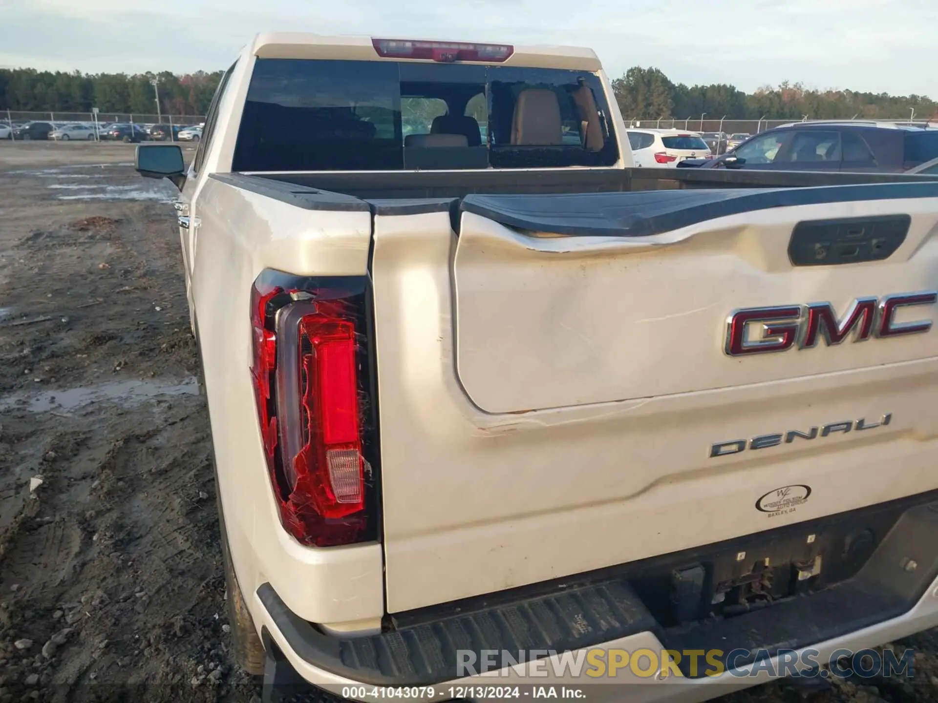 6 fotografías del automóvil dañado 3GTU9FET7MG349011 GMC SIERRA 1500 2021