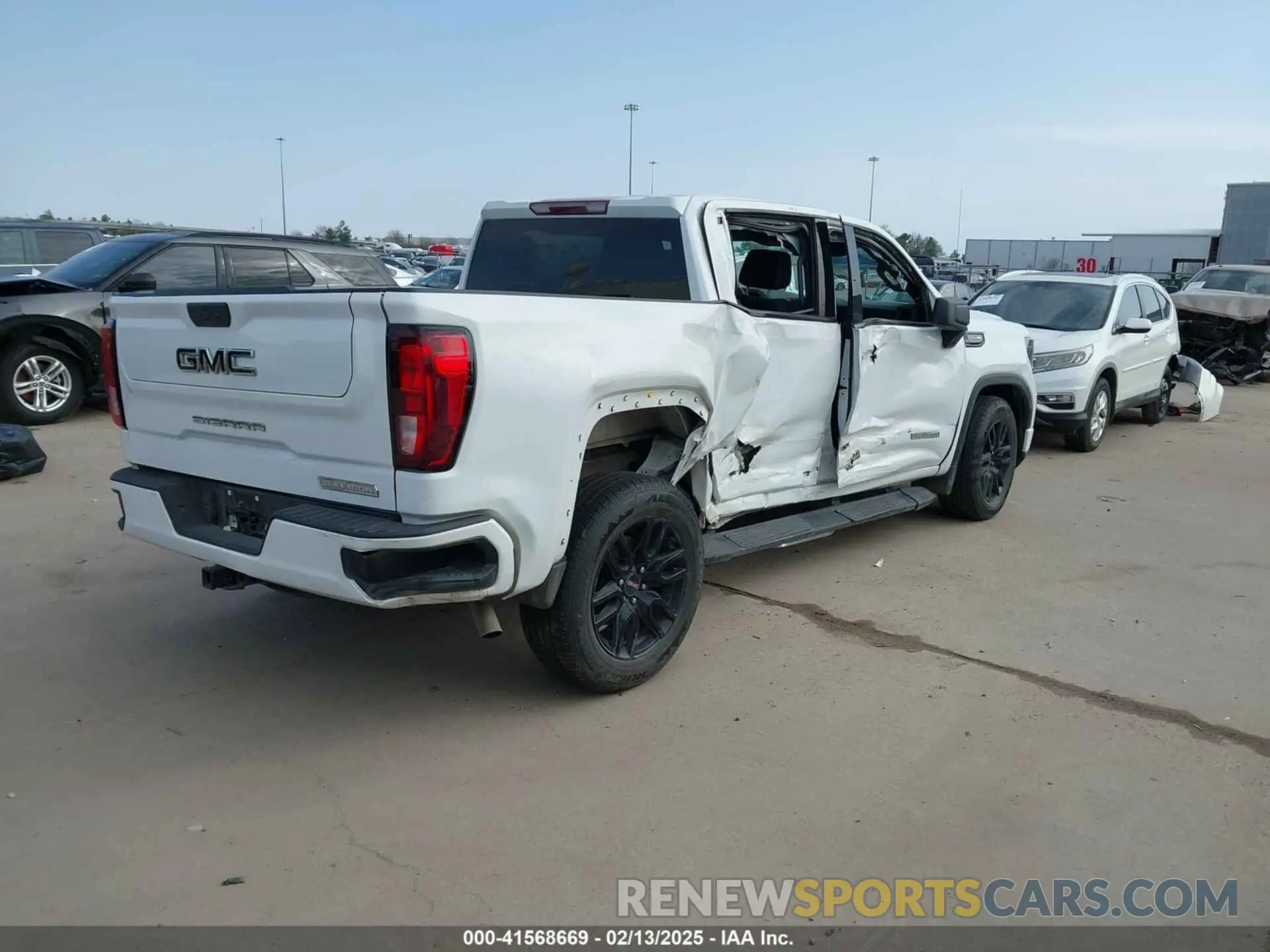 4 fotografías del automóvil dañado 1GTPHCED3NZ597328 GMC SIERRA 1500 2022