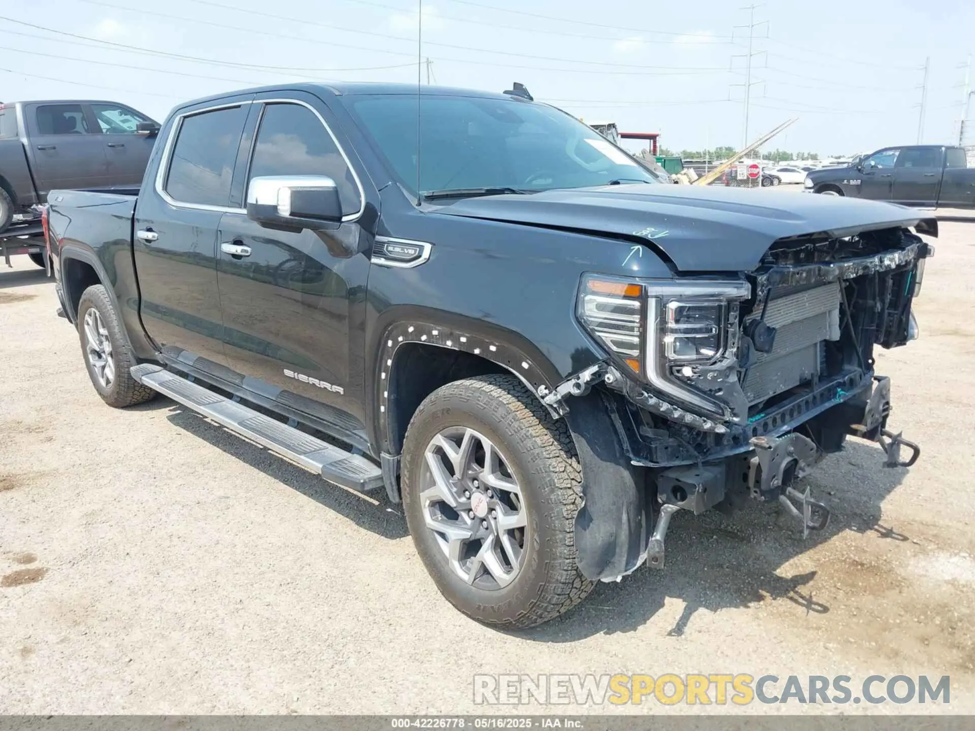 1 fotografías del automóvil dañado 1GTUUDED1NZ646000 GMC SIERRA 1500 2022